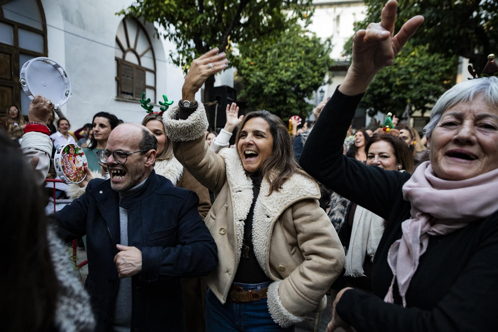 Imágenes de zambombas del día 20 de diciembre en Jerez