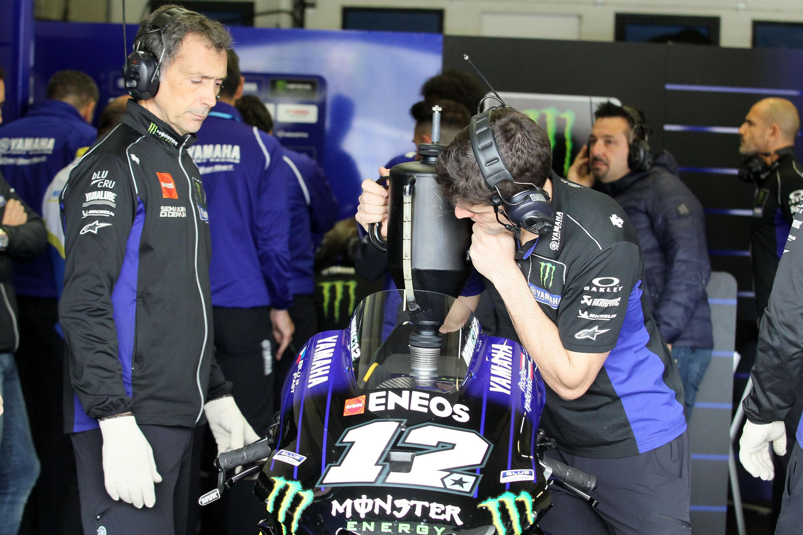 Primer día de los equipos de MotoGP en Jerez