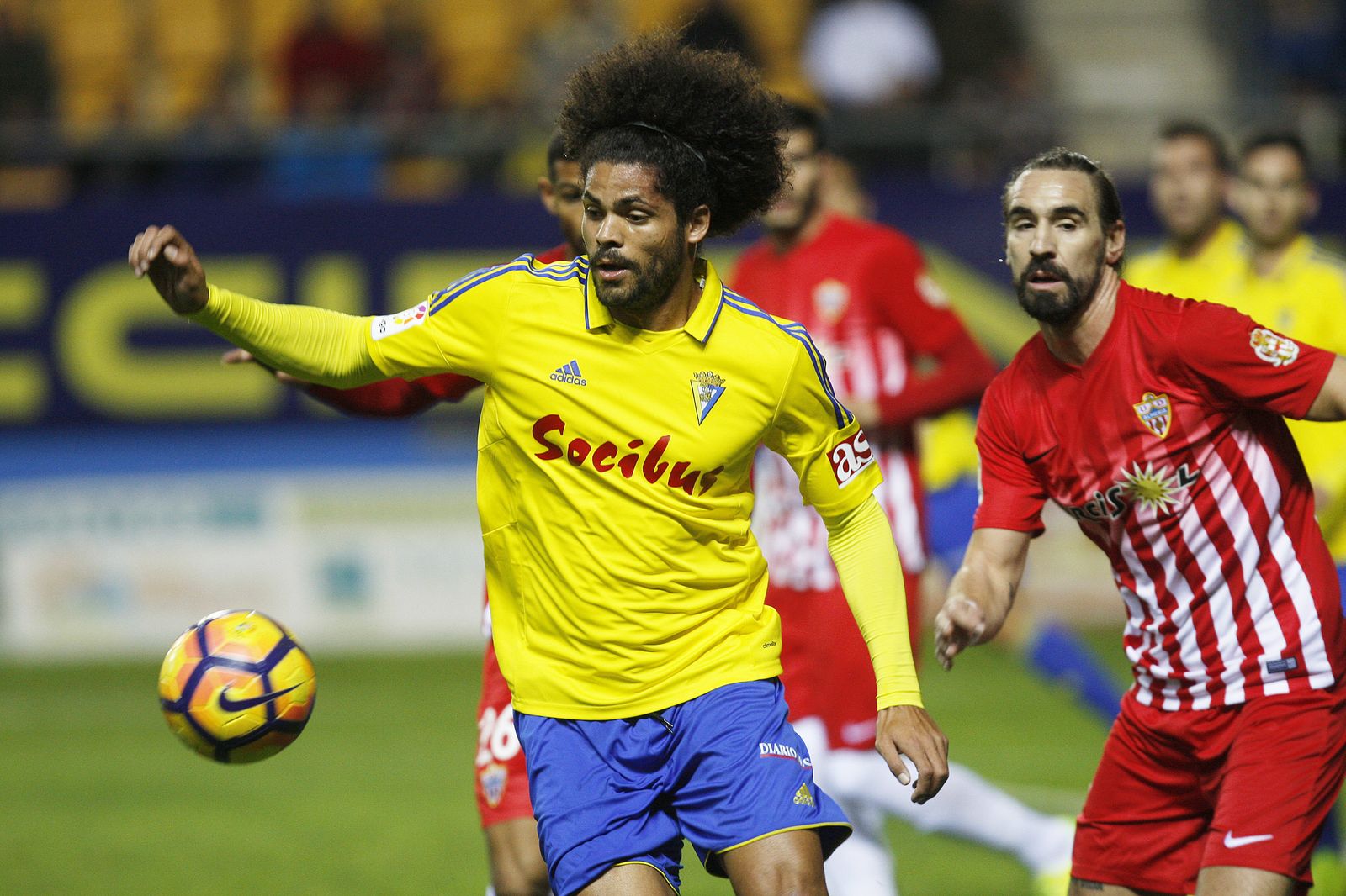 El Cádiz-Almería, en imágenes