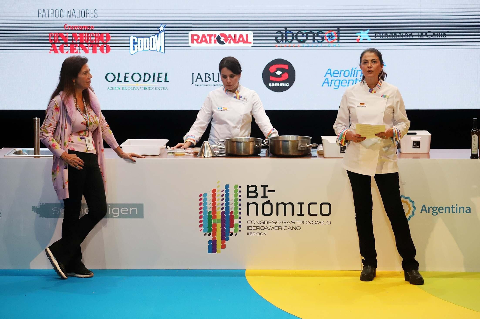 Talleres y ambiente en la segunda edición de Binómico, en imágenes