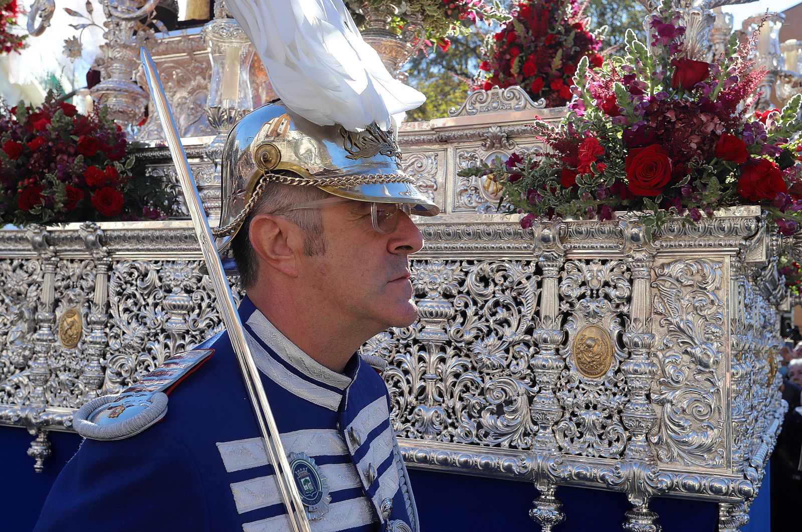 Imágenes de la procesión de San Sebastián en Huelva
