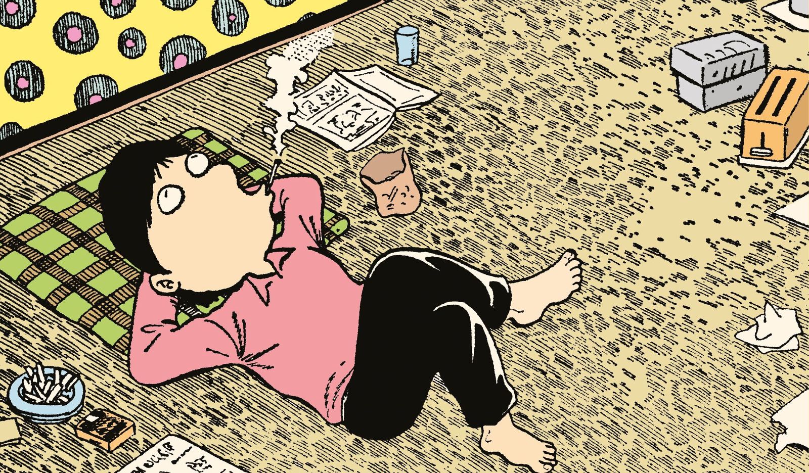 Patrte de la ilustración de portada.