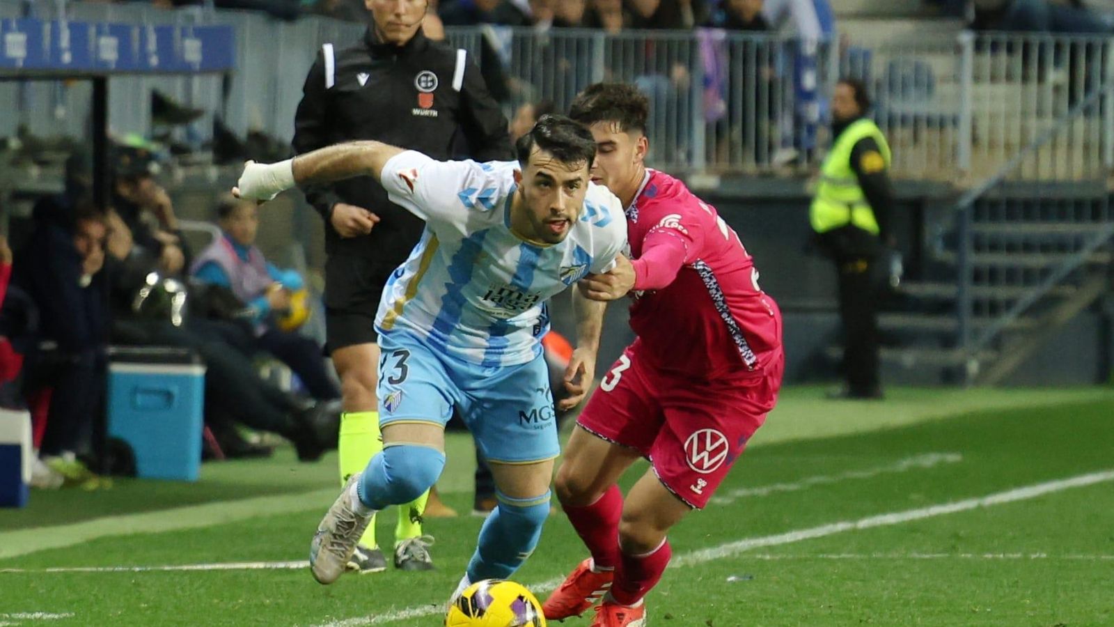 El Málaga CF-CD Tenerife, en fotos