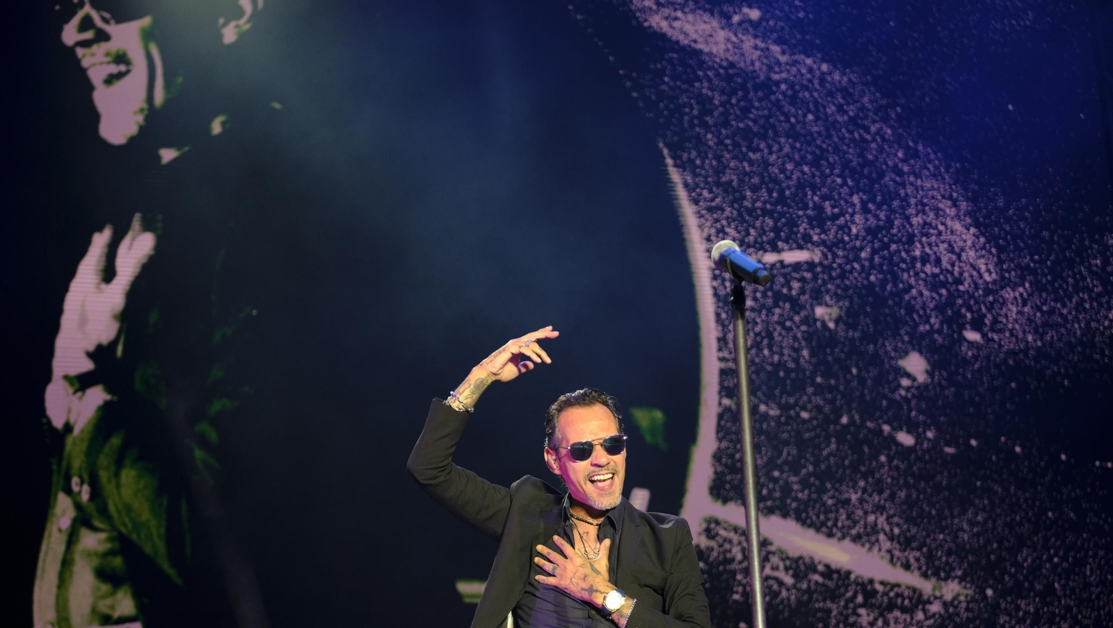 Concierto de Marc Anthony en Roquetas, en imágenes