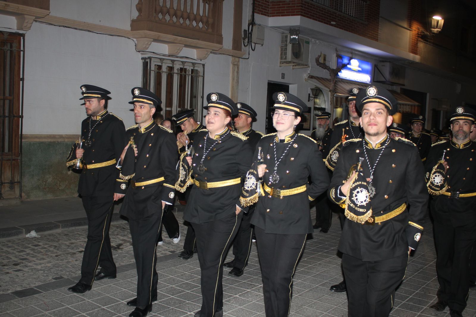 Las imágenes de las procesiones del Jueves Santo en Vélez Rubio