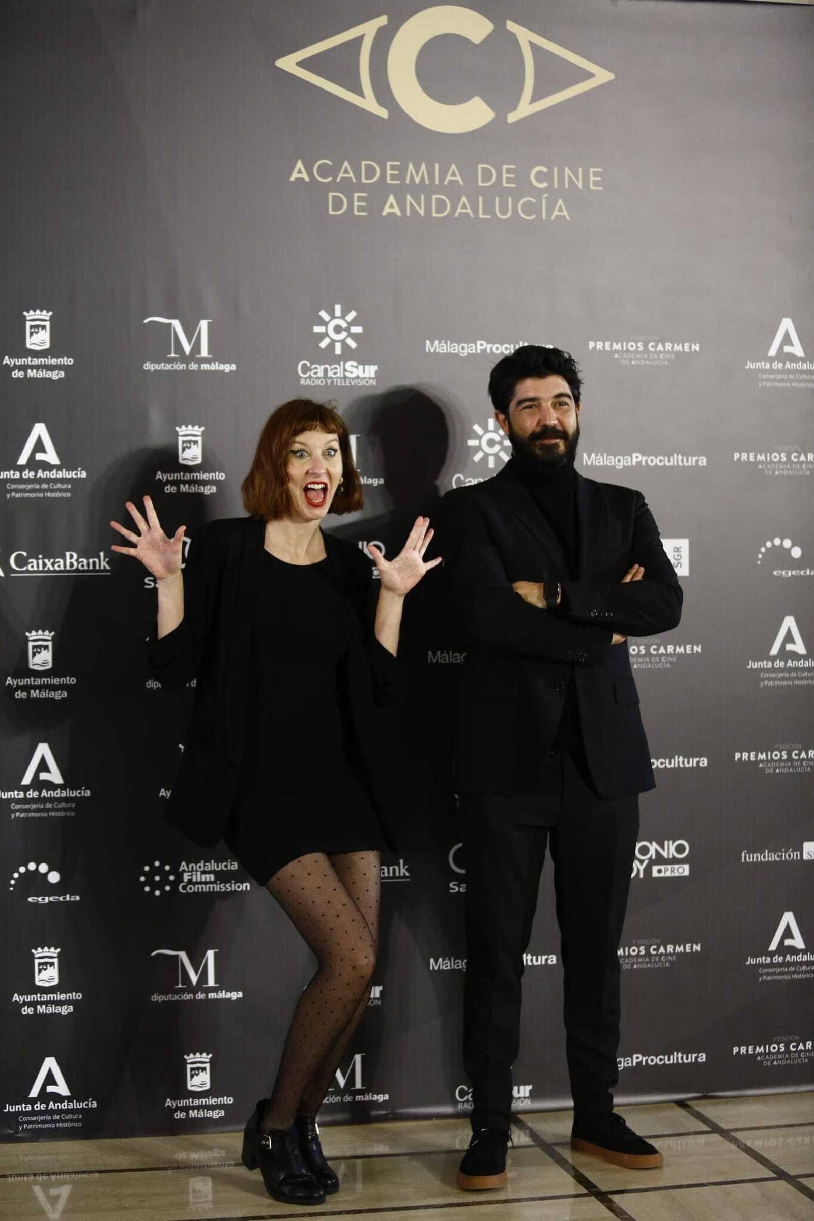 Las fotos de la alfombra roja de los Premios Carmen del cine andaluz, en Málaga