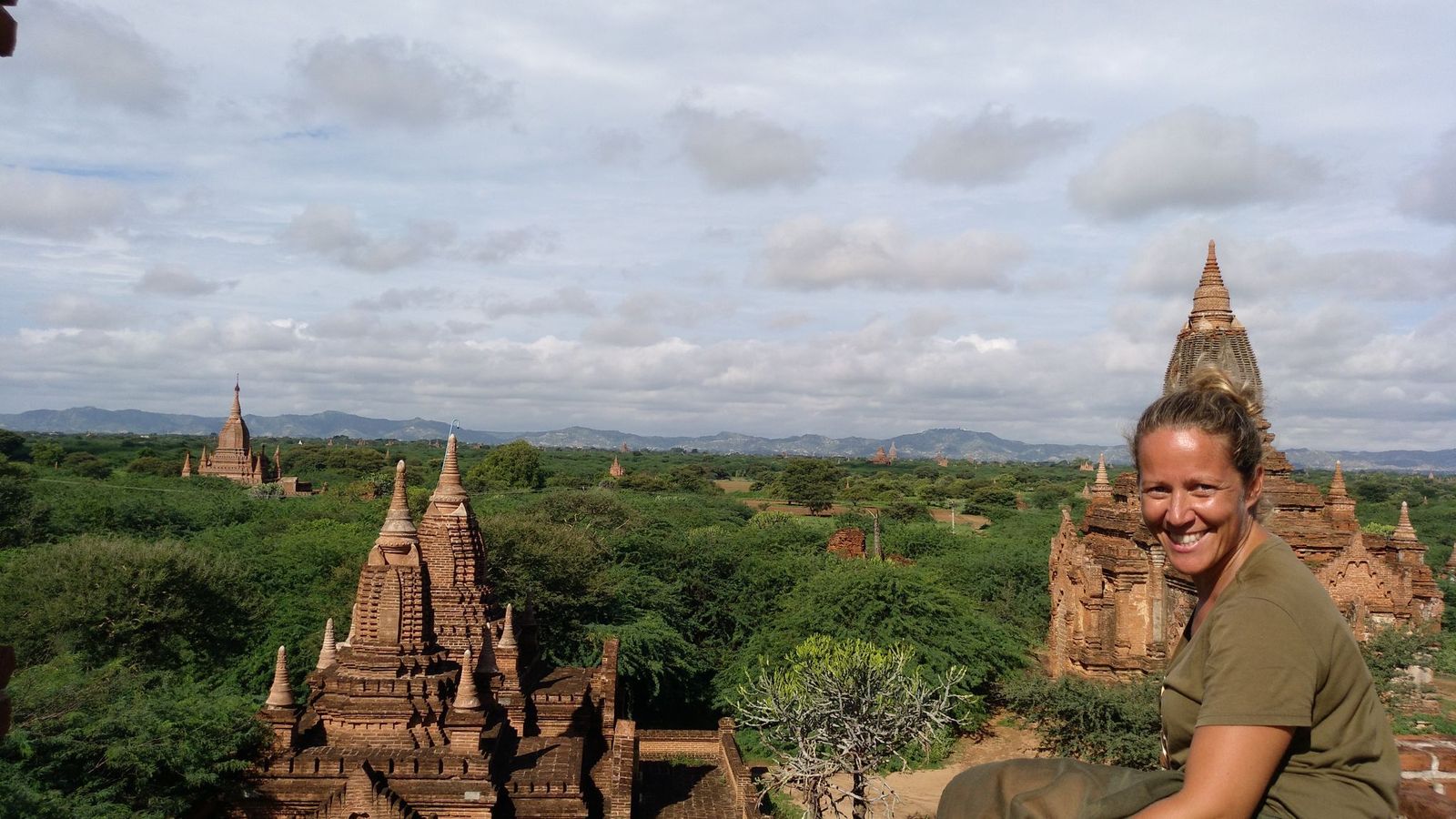 Inma Salado, en Bagan, Myanmar.