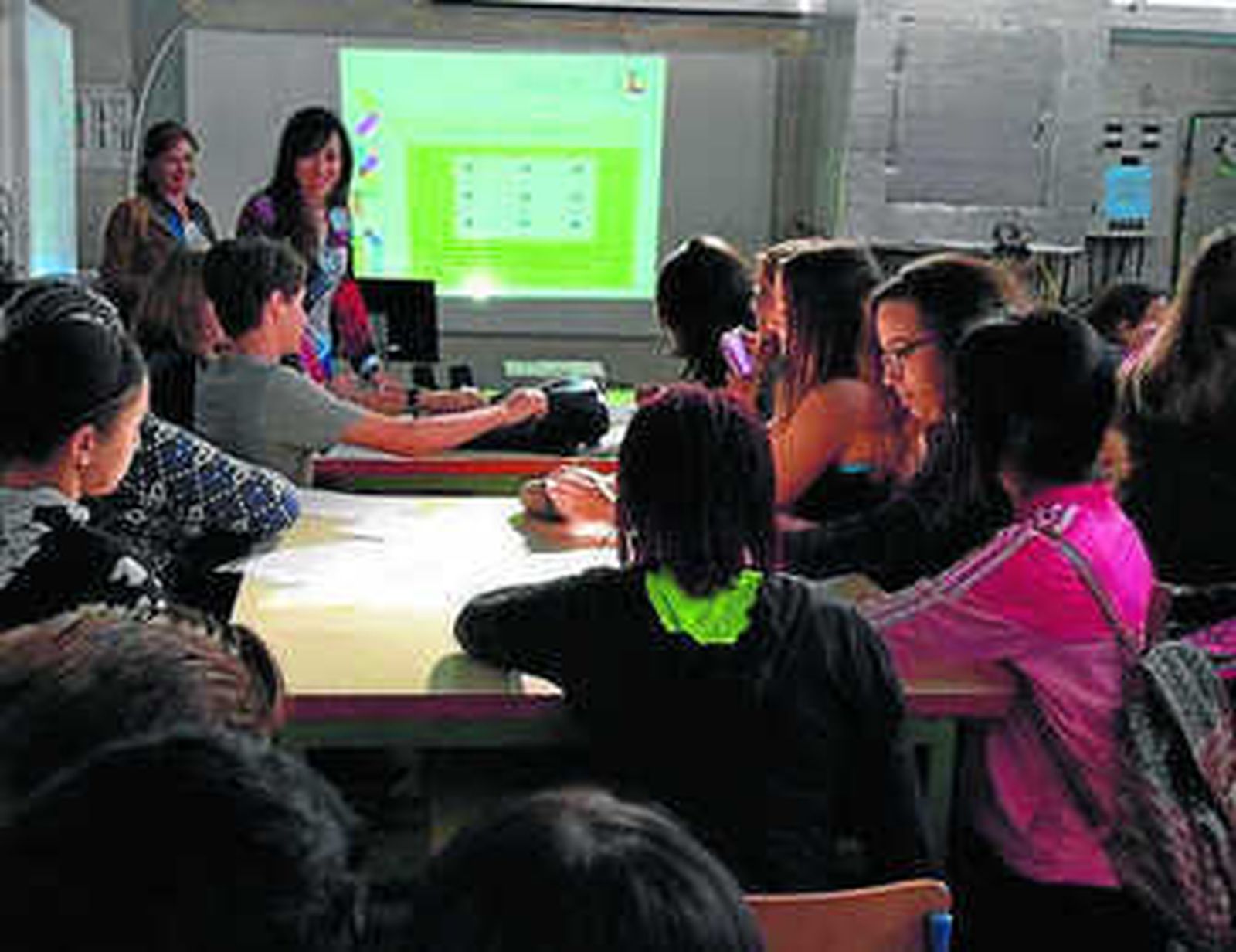 Los alumnos del instituto tuvieron la oportunidad de asistir a diversas charlas de mano de profesionales.