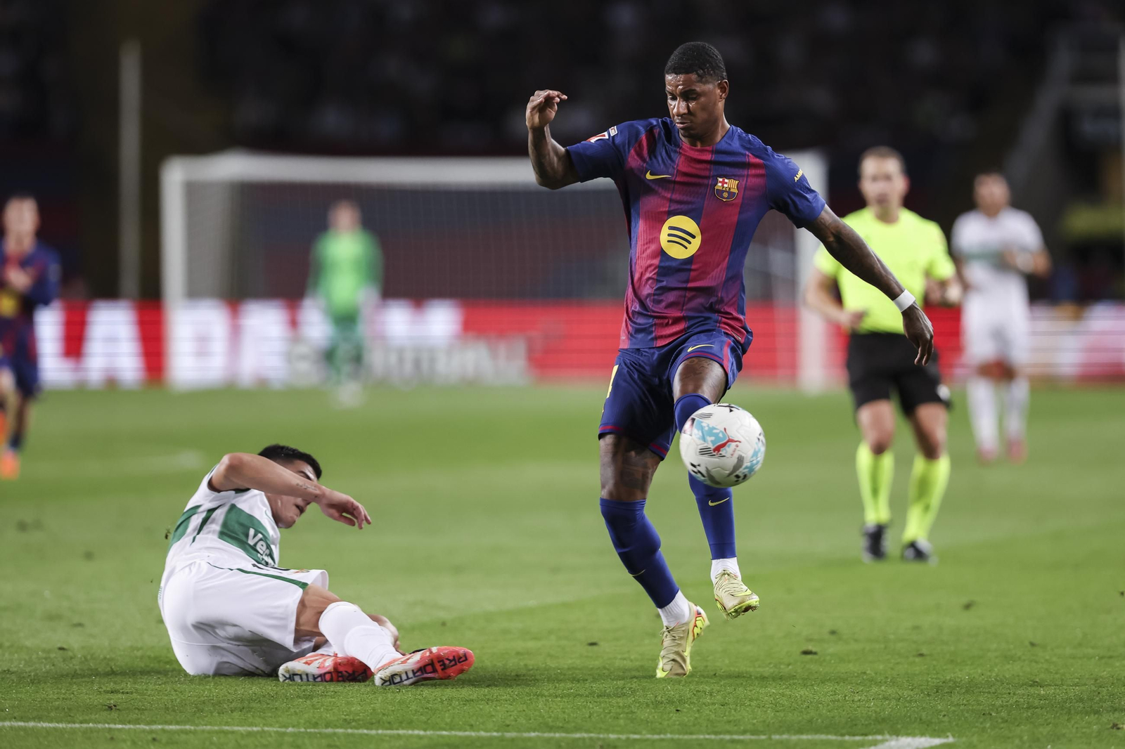 Las imágenes del Barcelona-Elche