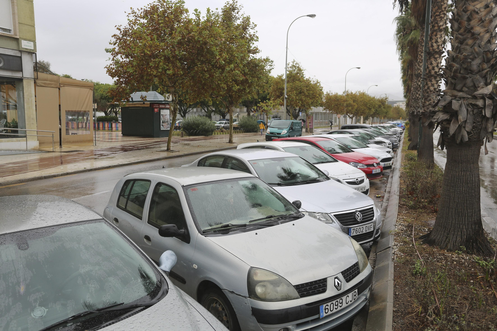 Una de las calles de Echeverría de Huelin donde se pretende implantar el SARE.