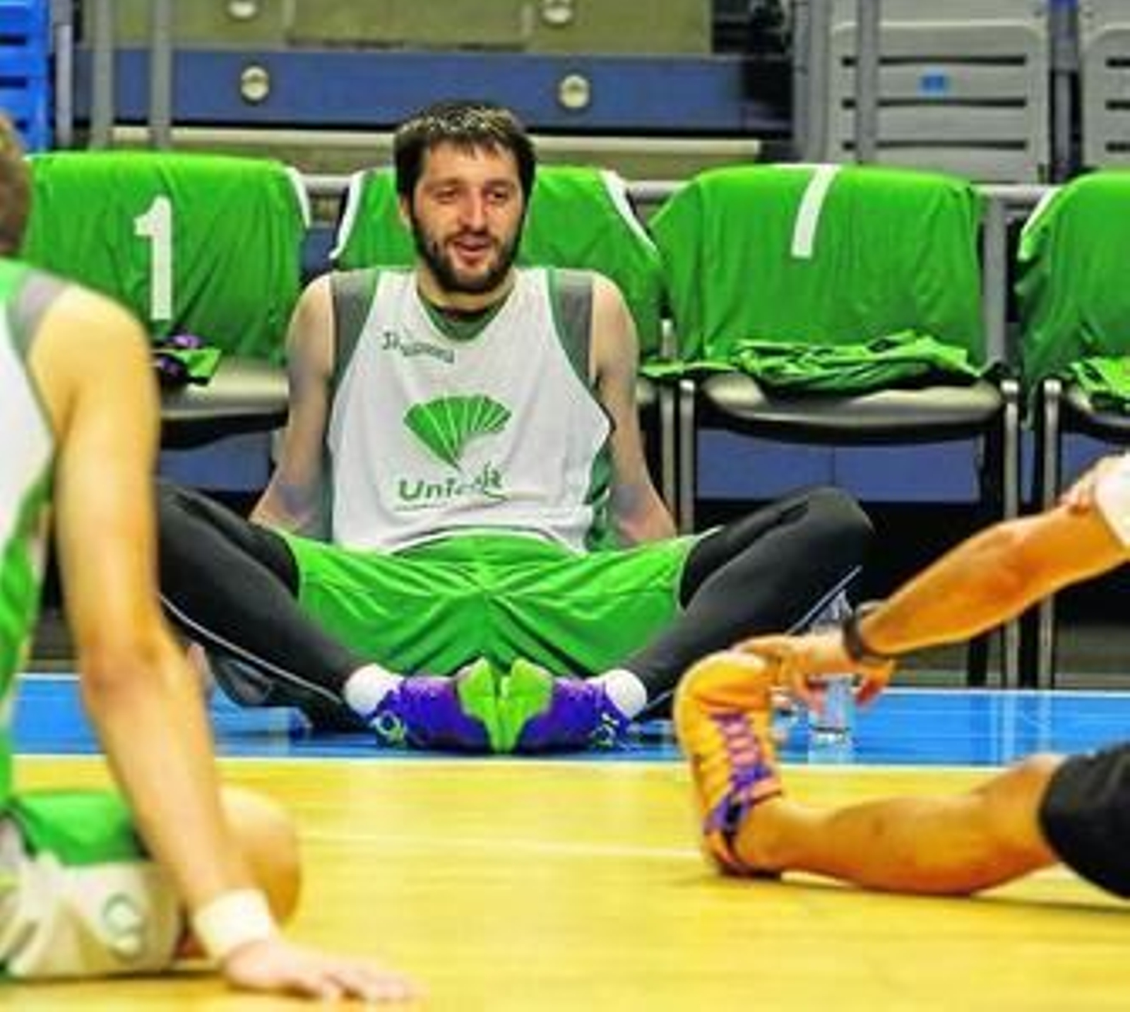 Stefan Markovic, durante un entrenamiento.