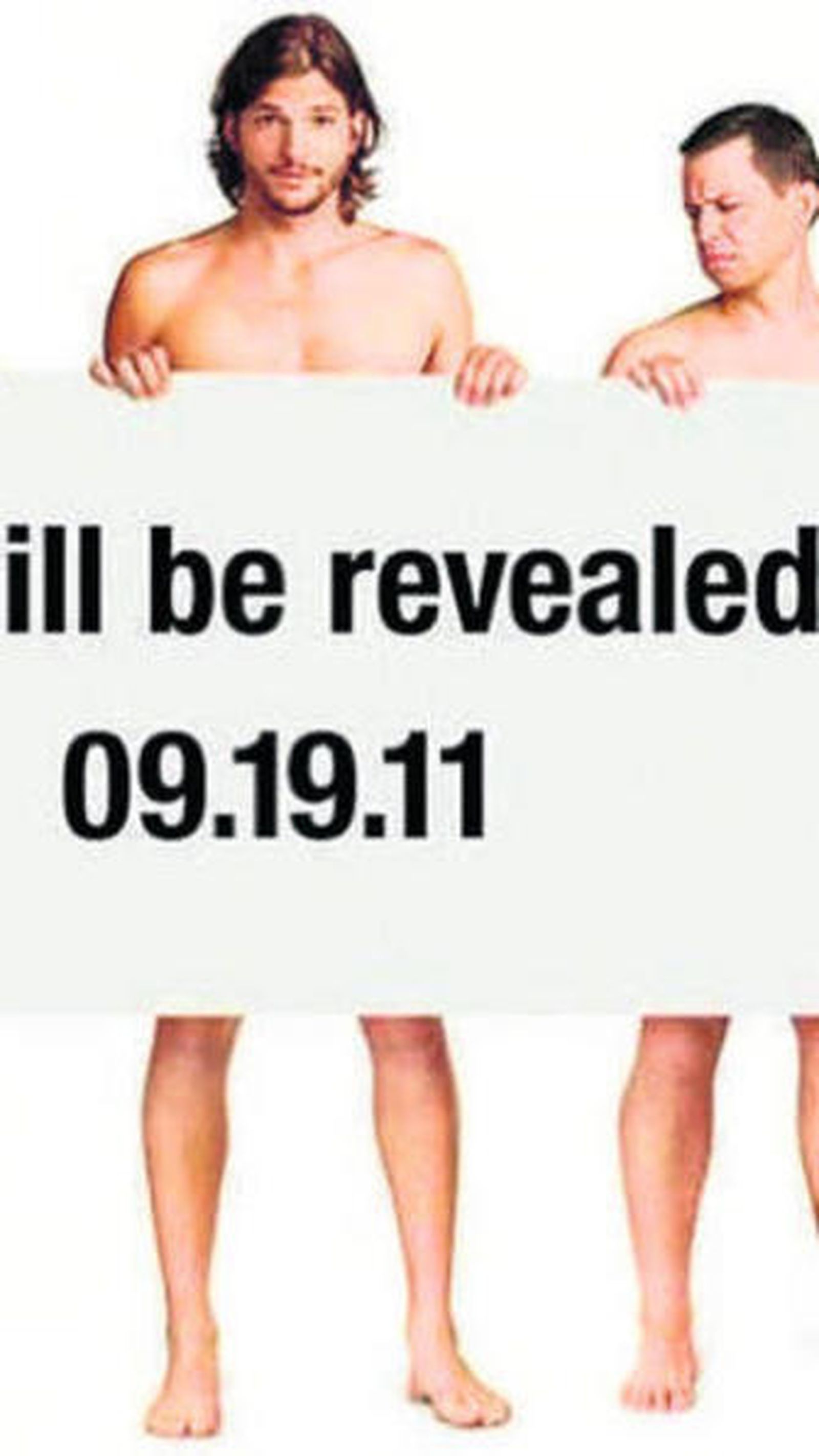 Ashton Kutcher posa 'desnudo' para su serie