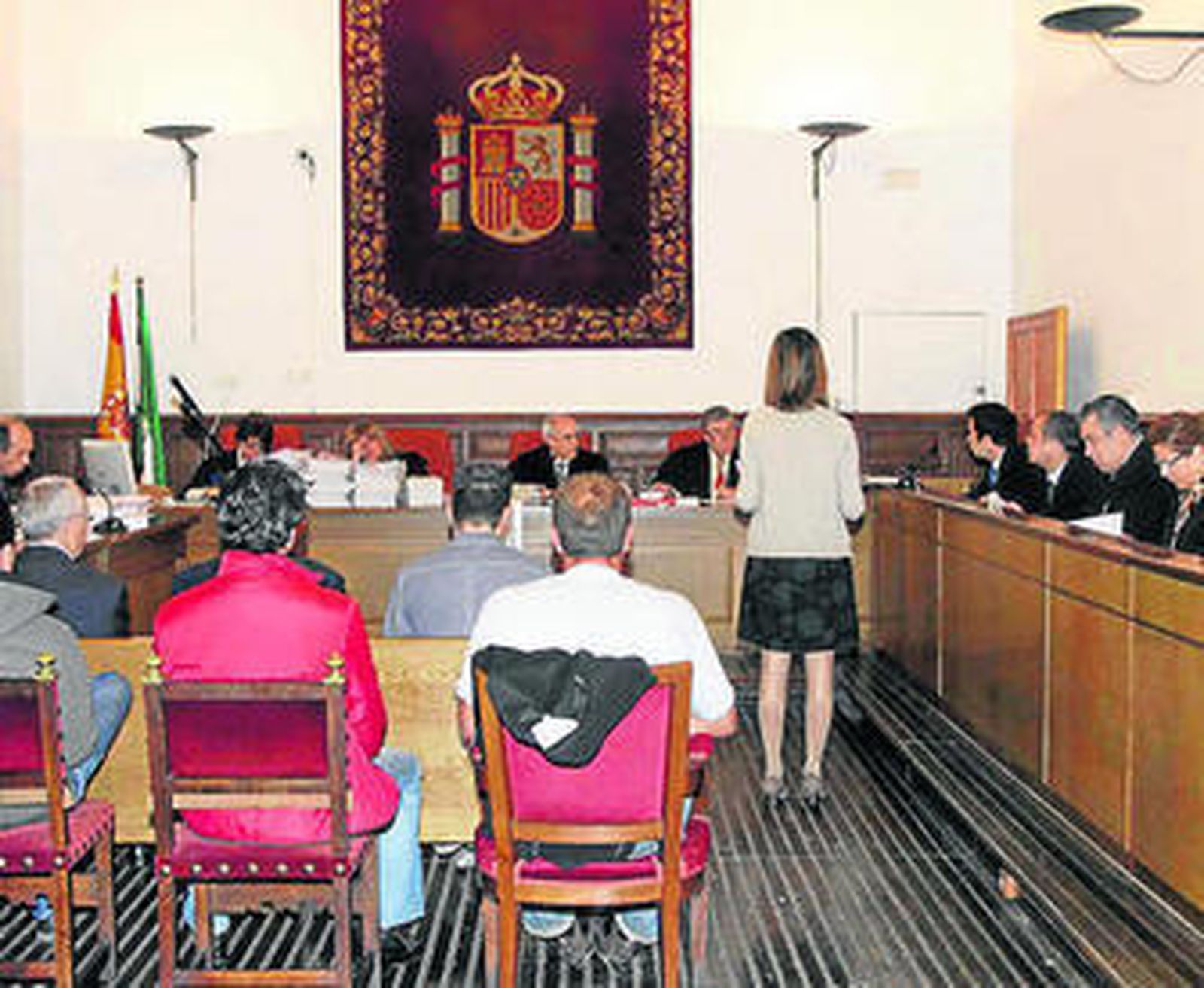 Pese al refuerzo, los magistrados de Plaza Nueva superan el módulo de asuntos.