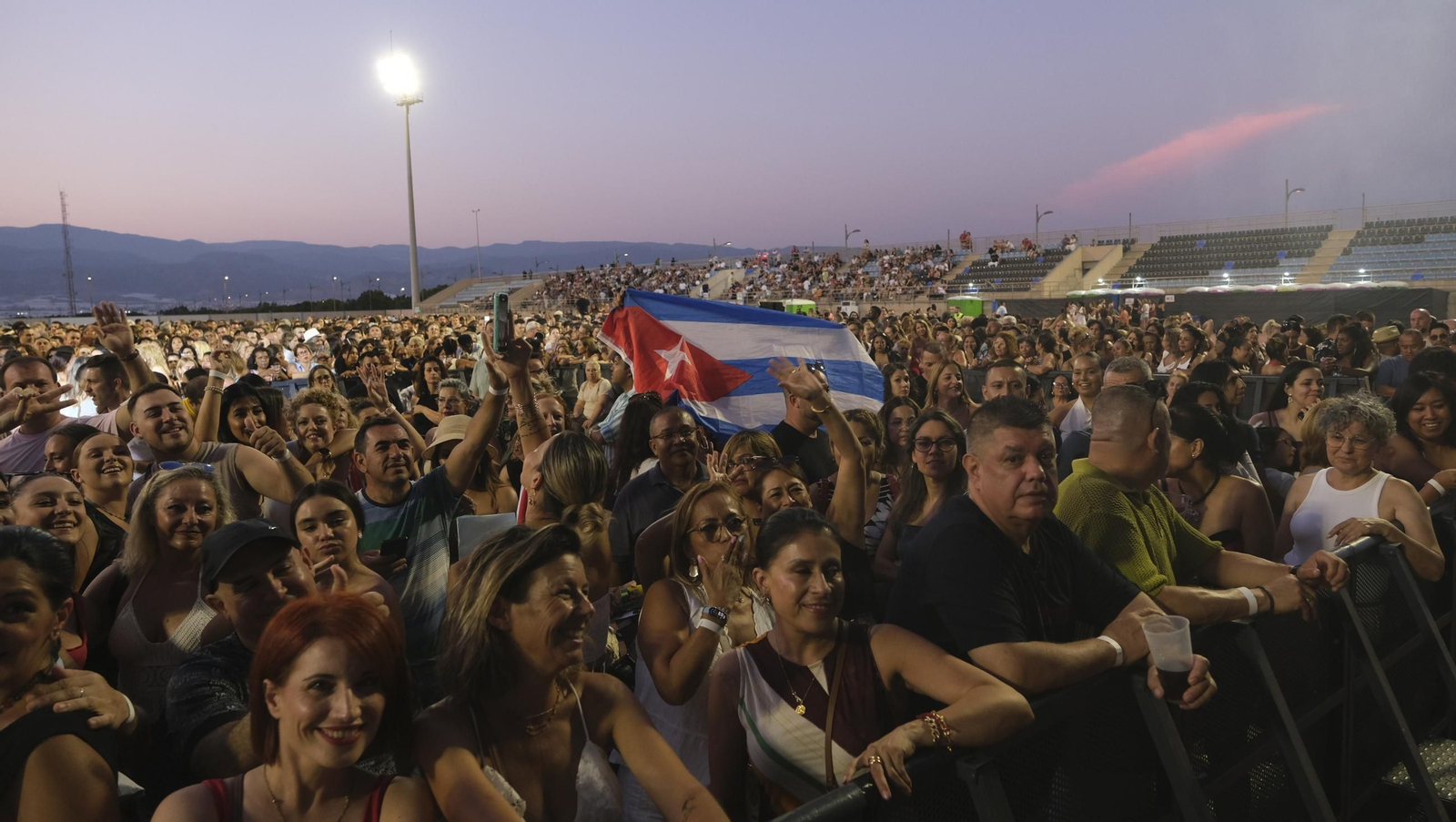 Concierto de Marc Anthony en Roquetas, en imágenes