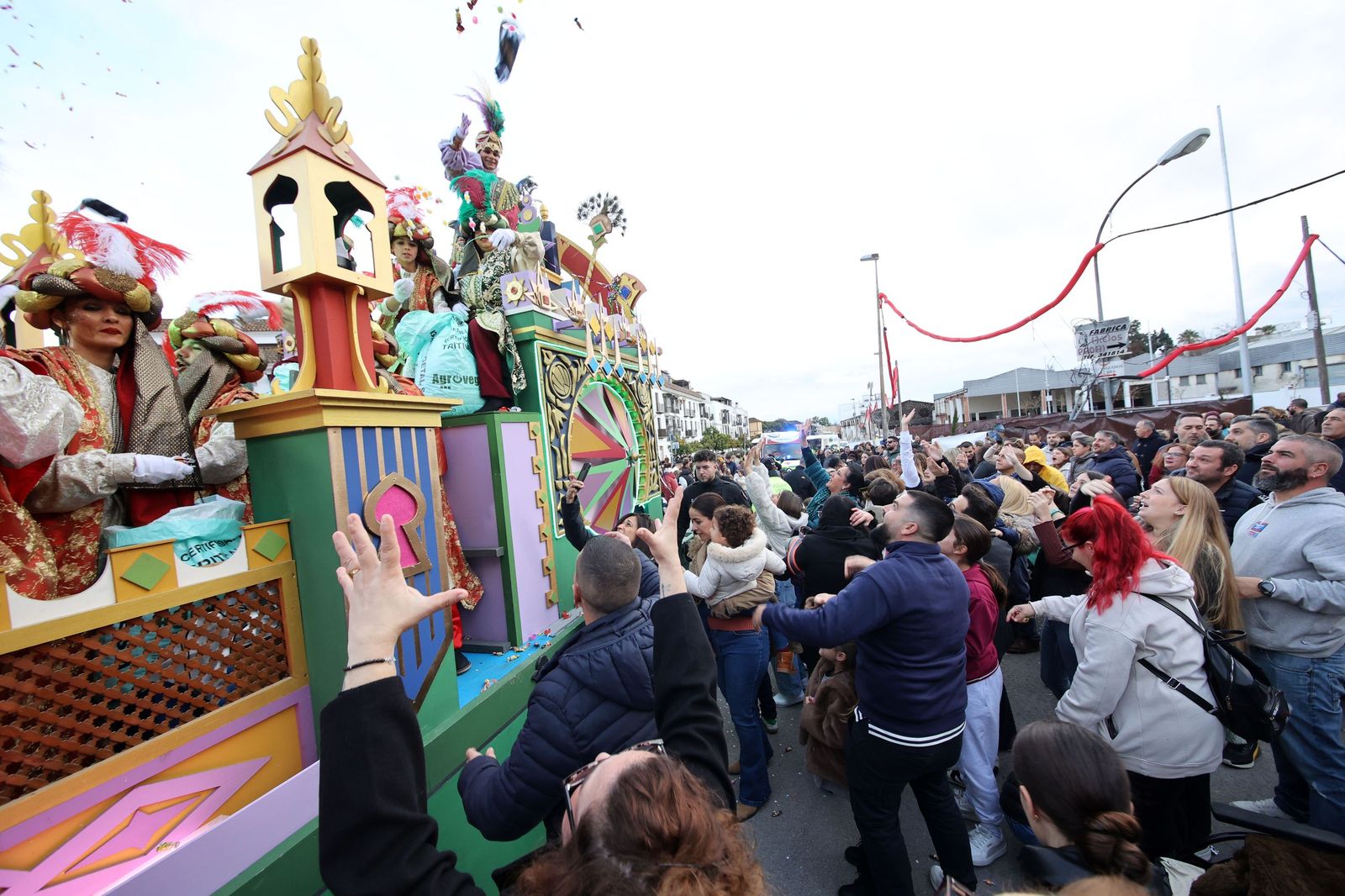 Imágenes de la cabalgata del Cartero Real de Jerez