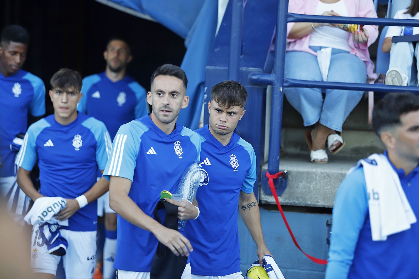 Imágenes del ambiente en el encuentro entre el Recreativo de Huelva y el CD Castellón