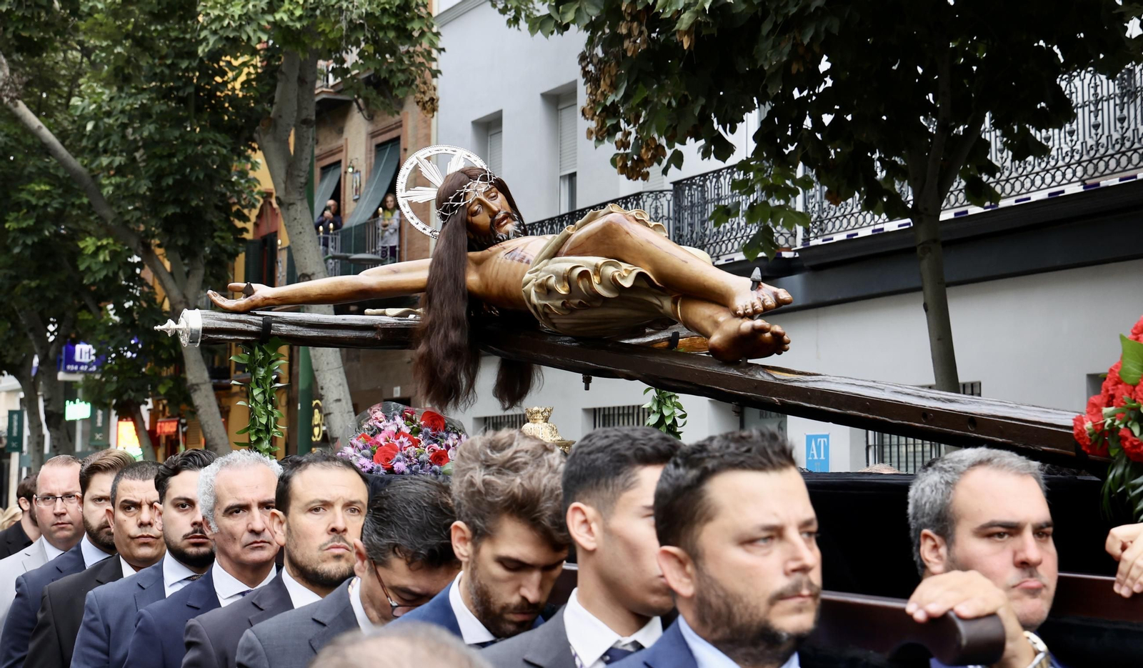 Traslado del Cristo de San Agustían a la Catedral