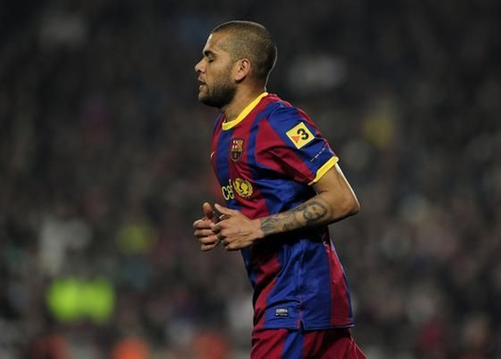 El Málaga se va goleado del Camp Nou ante una nueva exhibición del Barça (4-1). / AFP