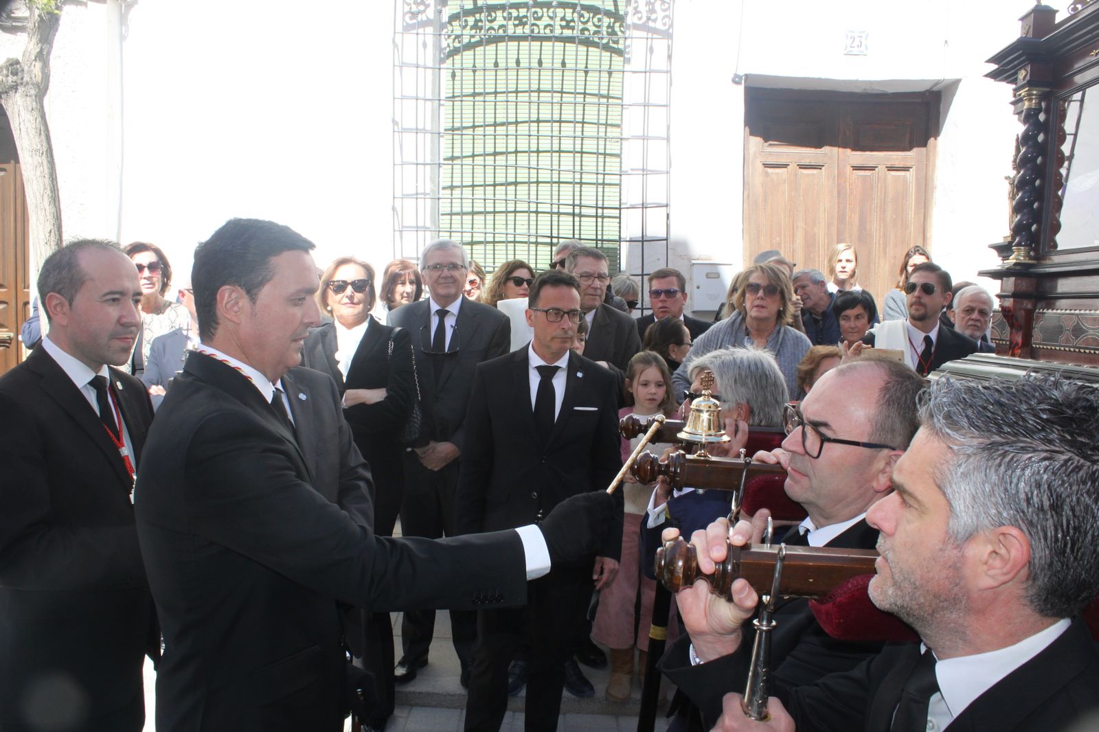 La procesión del Viernes Santo en Vélez-Rubio, en imágenes