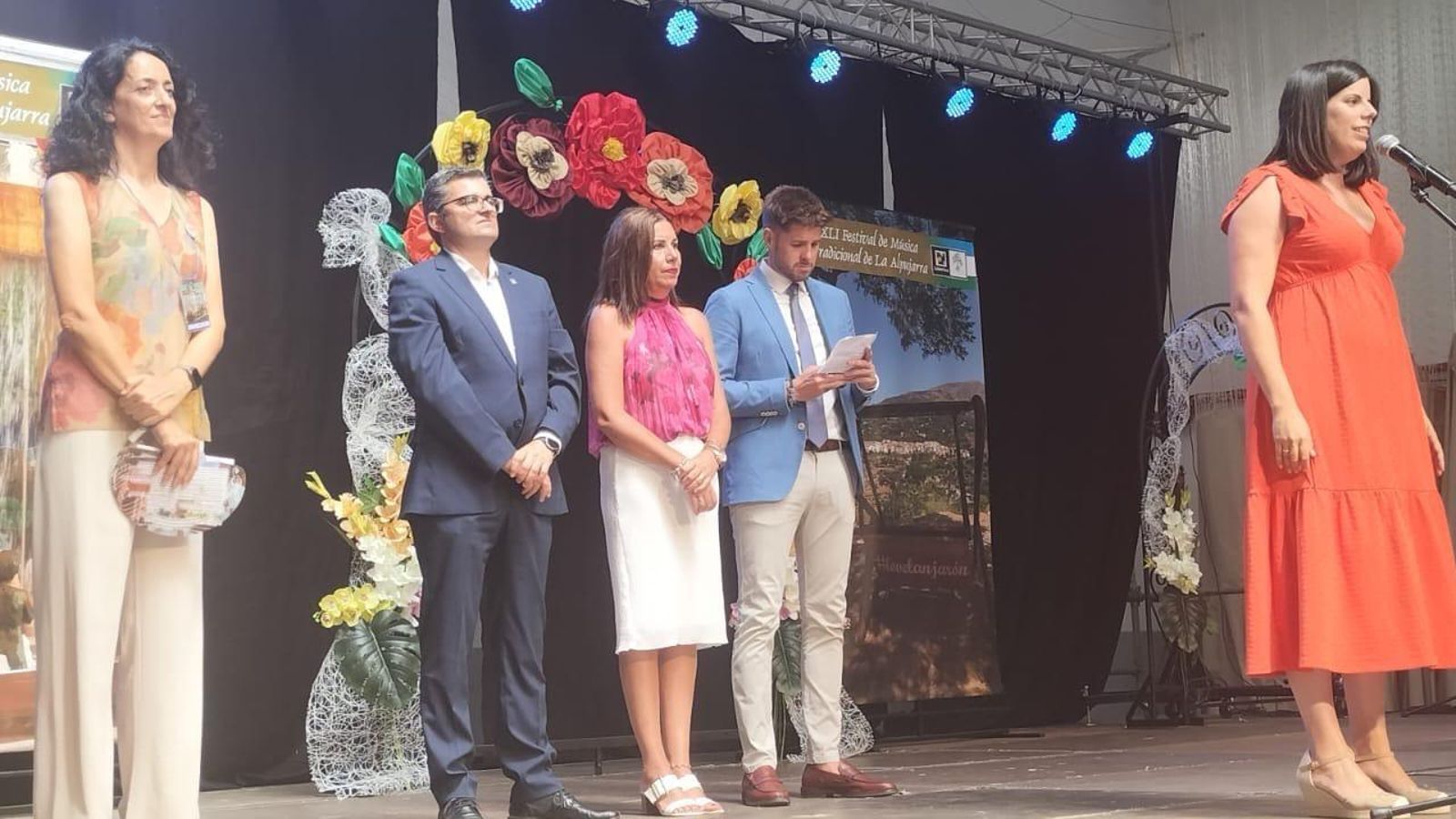En la apertura del Festival estuvo presente la diputada Almudena Morales.