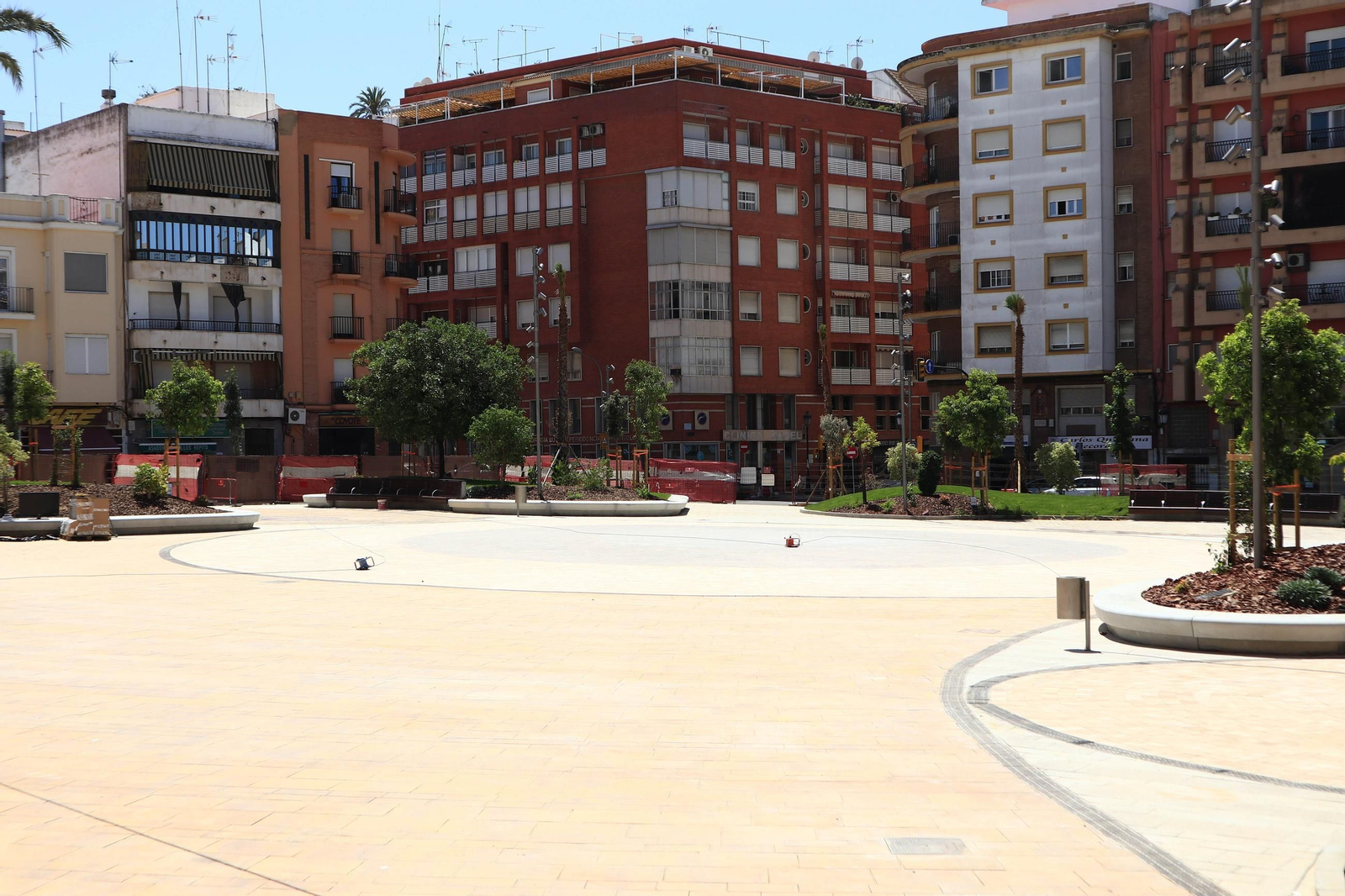 Así ha quedado la Plaza de La Merced tras la remodelación, en imágenes