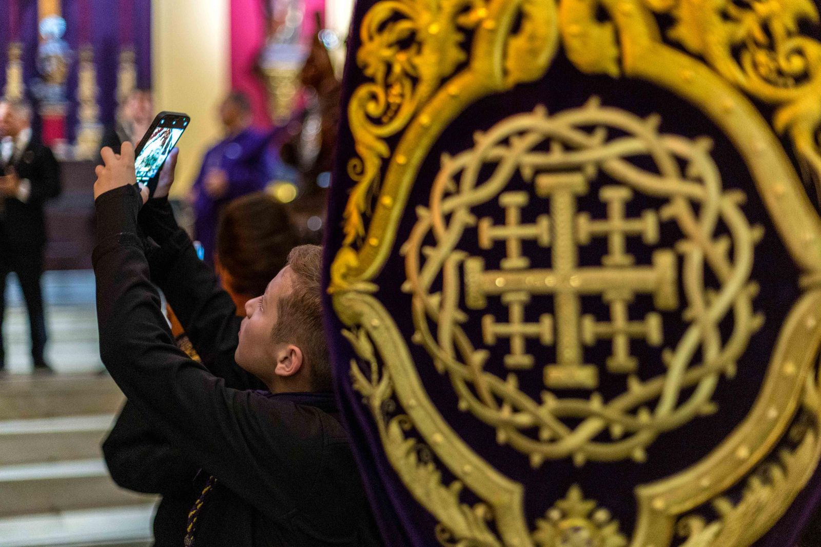 Las imágenes de la hermandad del Nazareno en la Semana Santa de San Fernando 2025