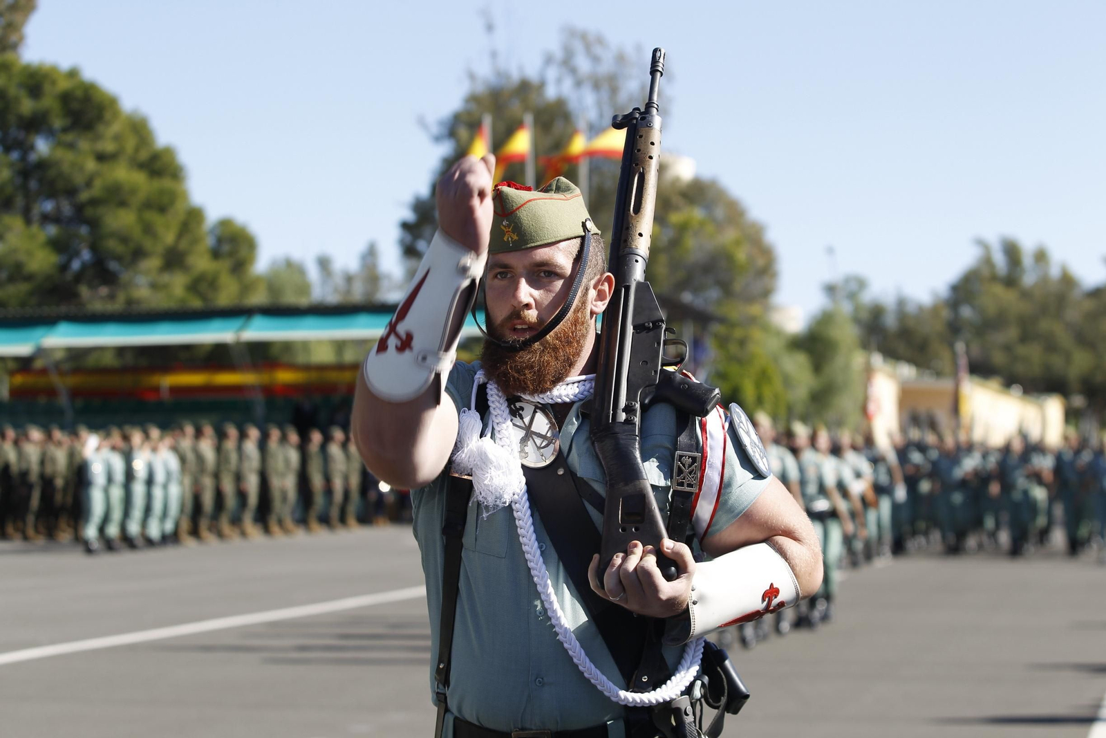 Fotogalería despedida contigente de La Legión con destino Líbano