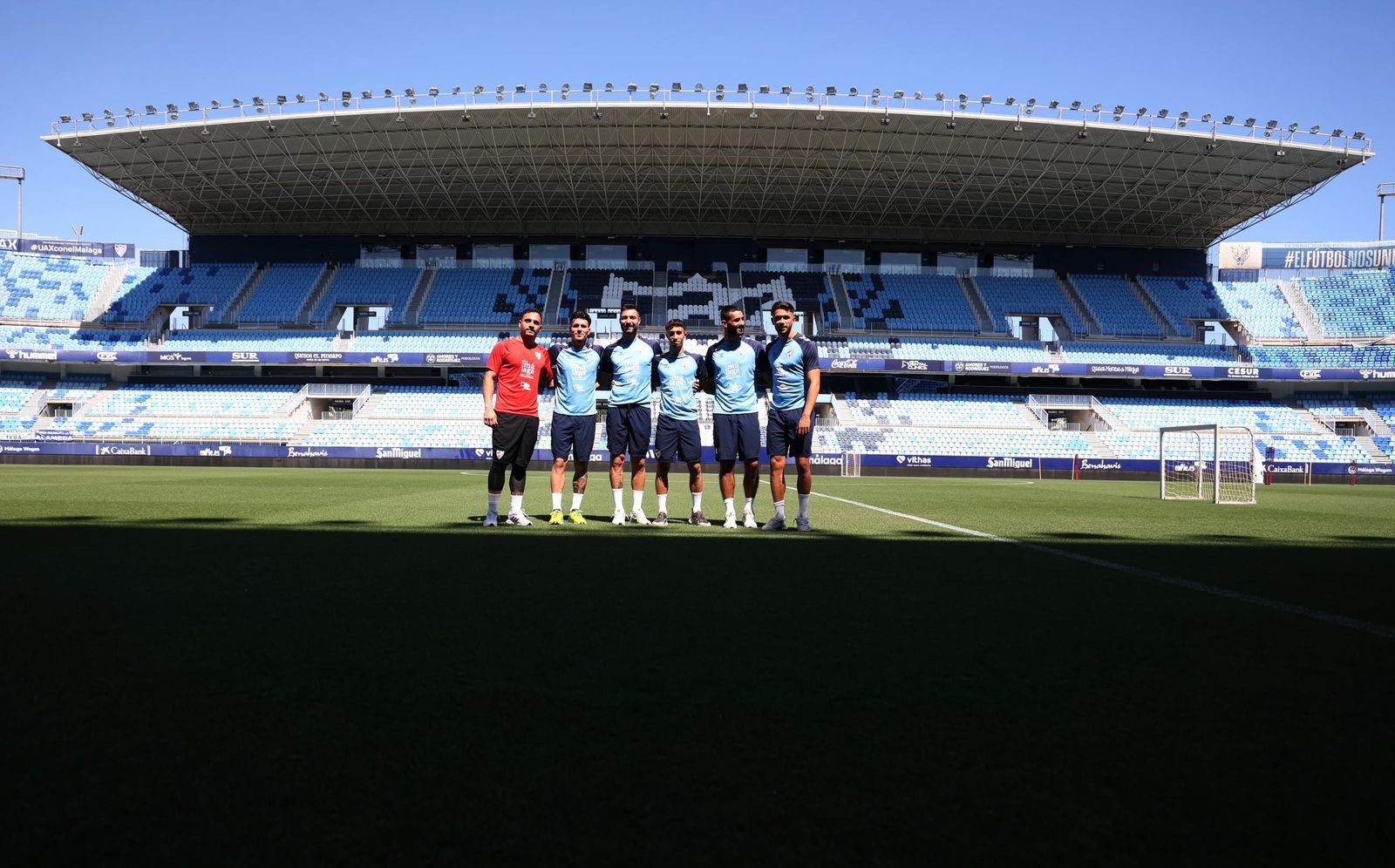 El Media Day del Málaga CF, en fotos