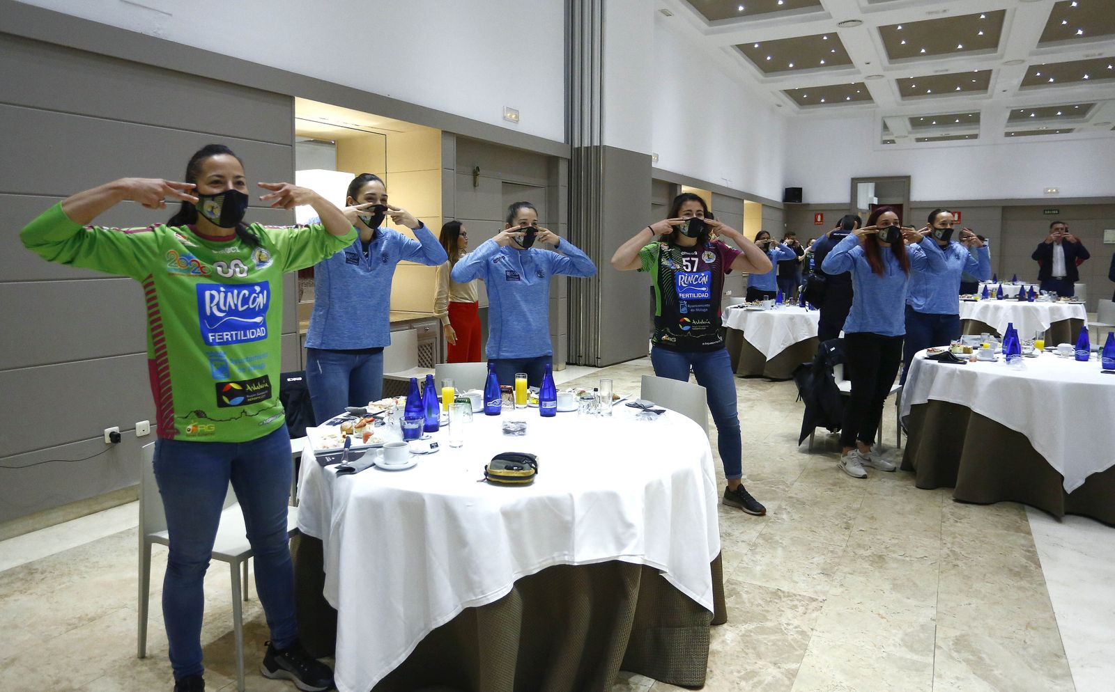 Las fotos de la presentación de la final de la EHF Cup del Rincón Fertilidad