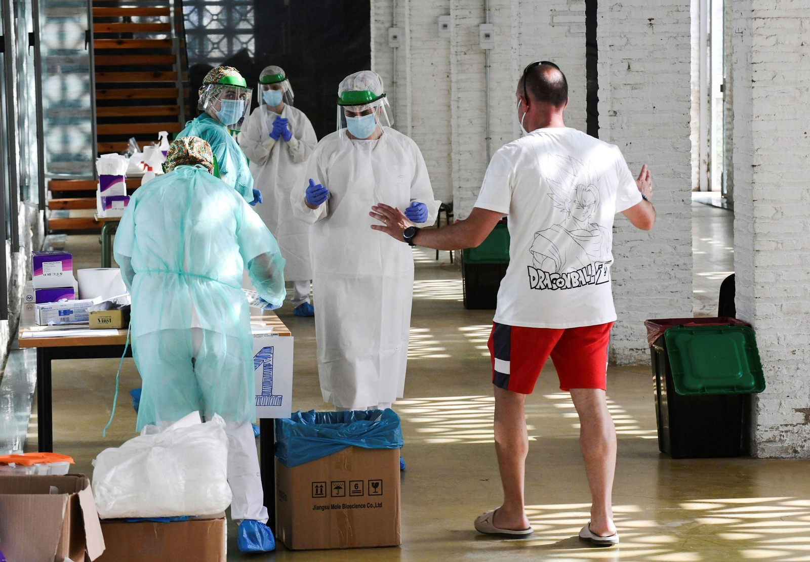 Almería vive otro día negro por la COVID-19 pese a ser la menos golpeada de Andalucía.