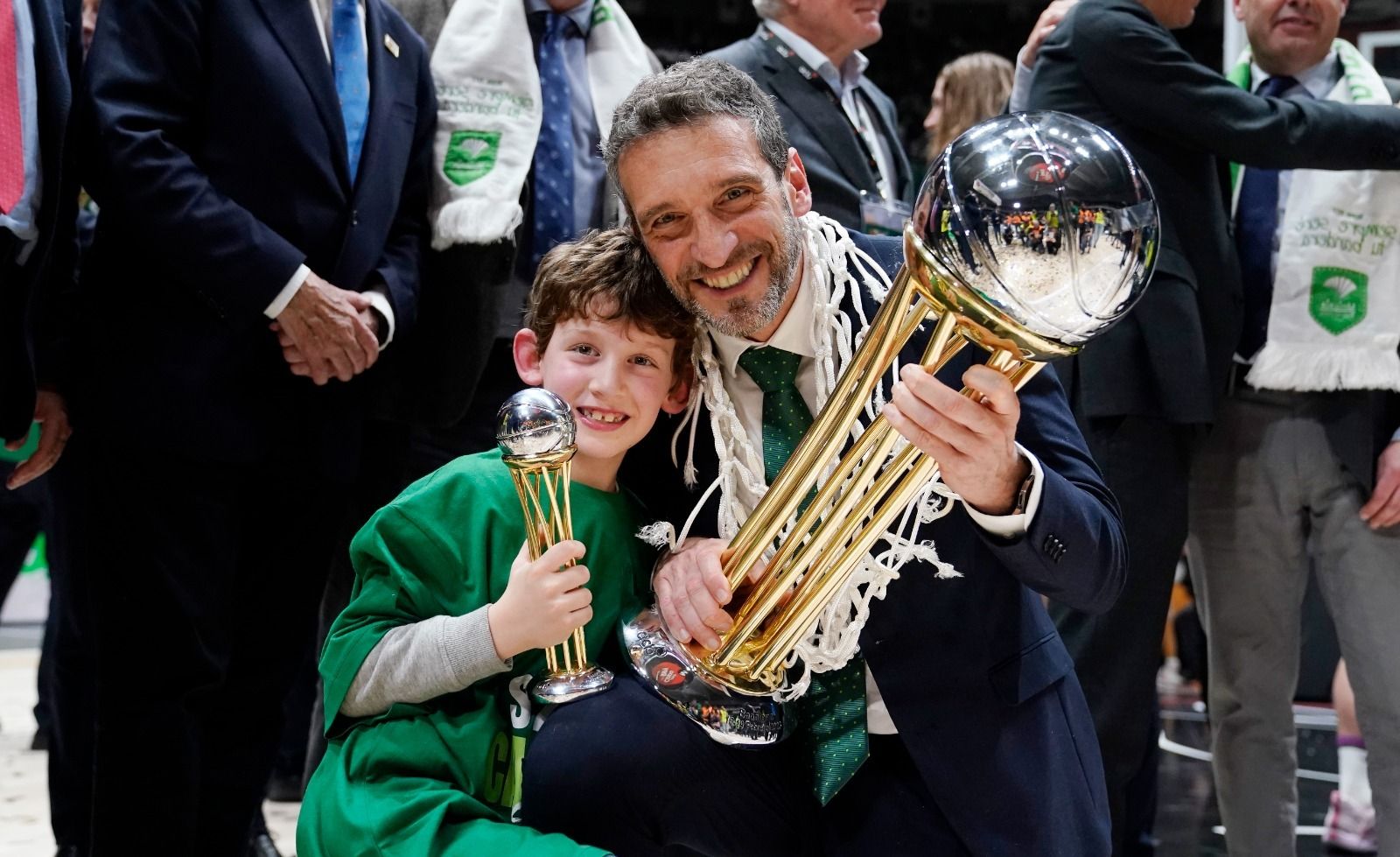 La celebración del Unicaja como campeón de la Copa del Rey, en imágenes