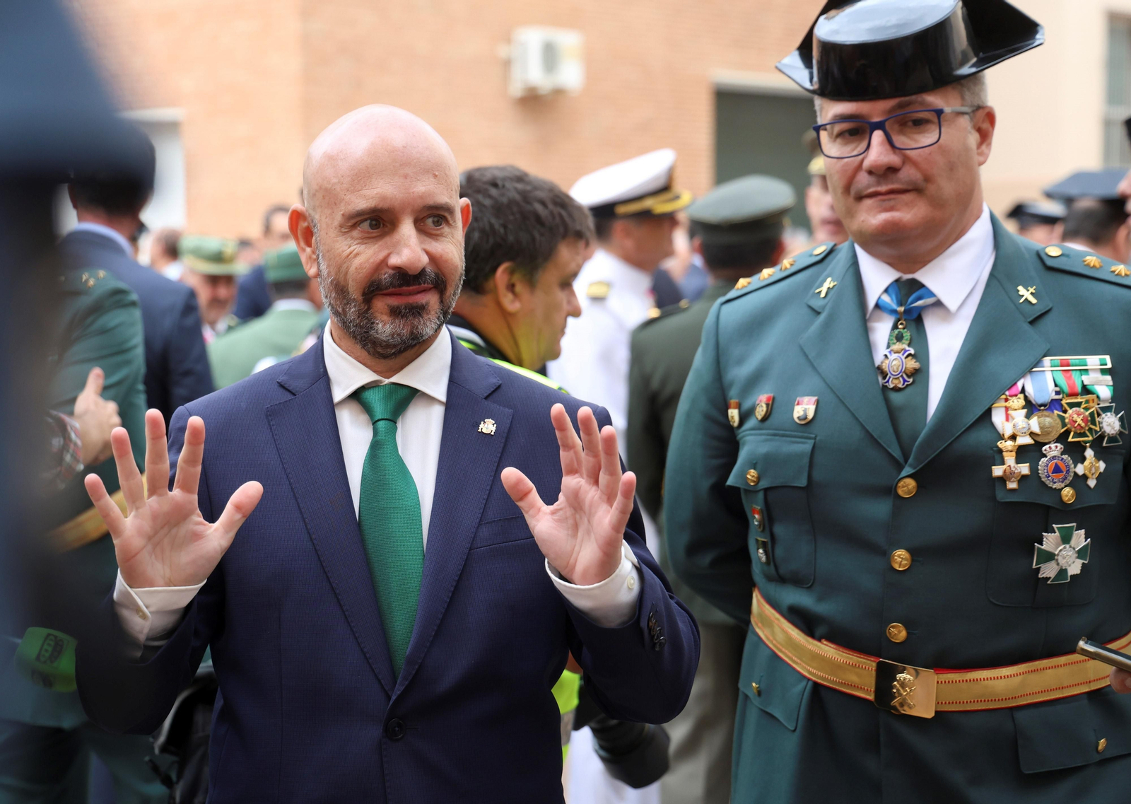 La Guardia Civil de Málaga homenajea a los agentes retirados en su 179 aniversario
