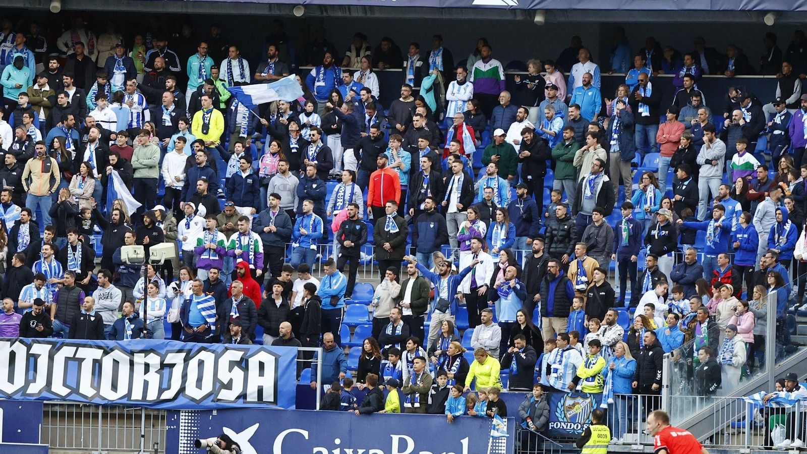 El Málaga CF-Racing de Ferrol, en fotos