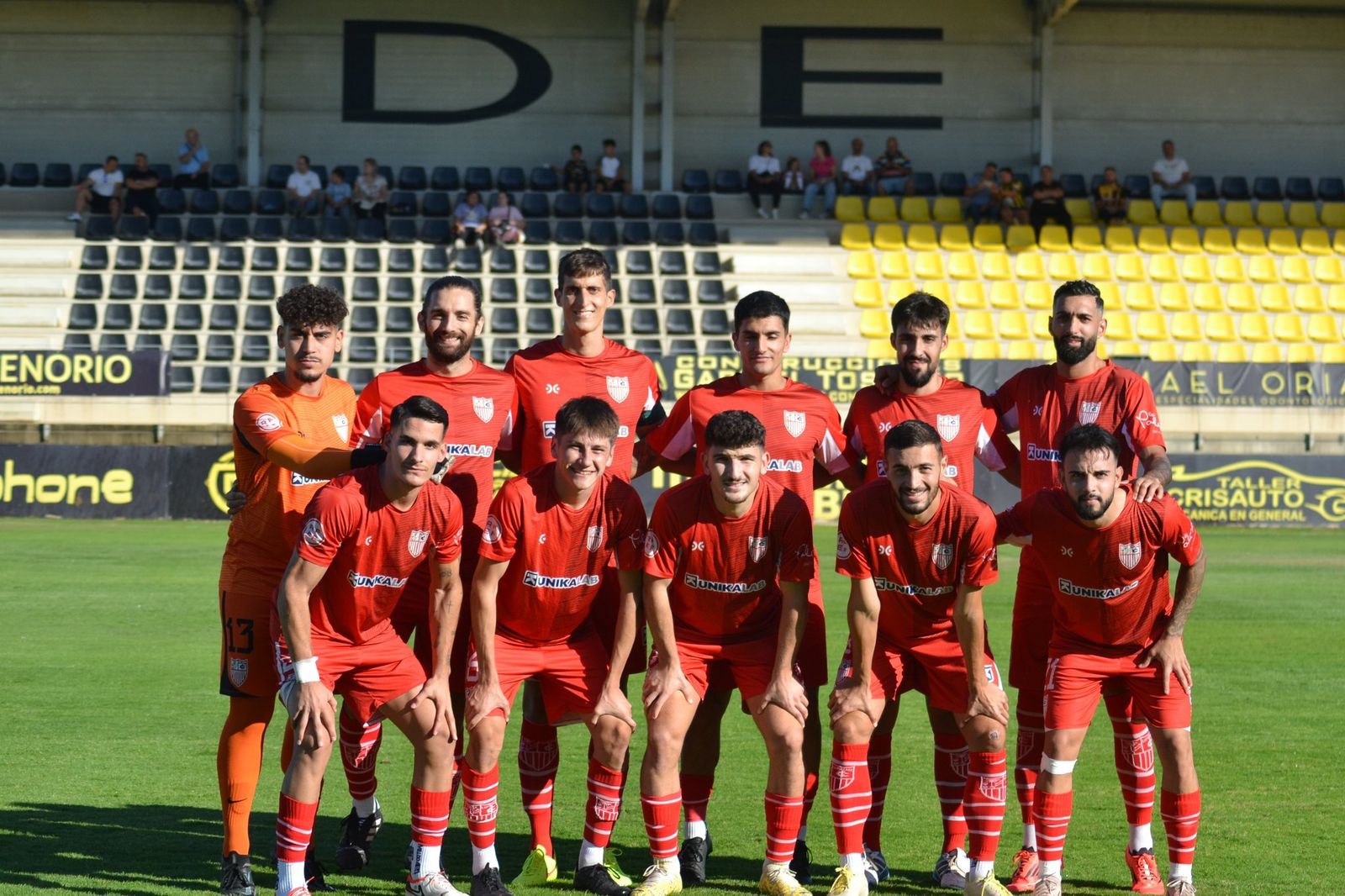 Once inicial de La Palma en el Ciudad de Lepe.