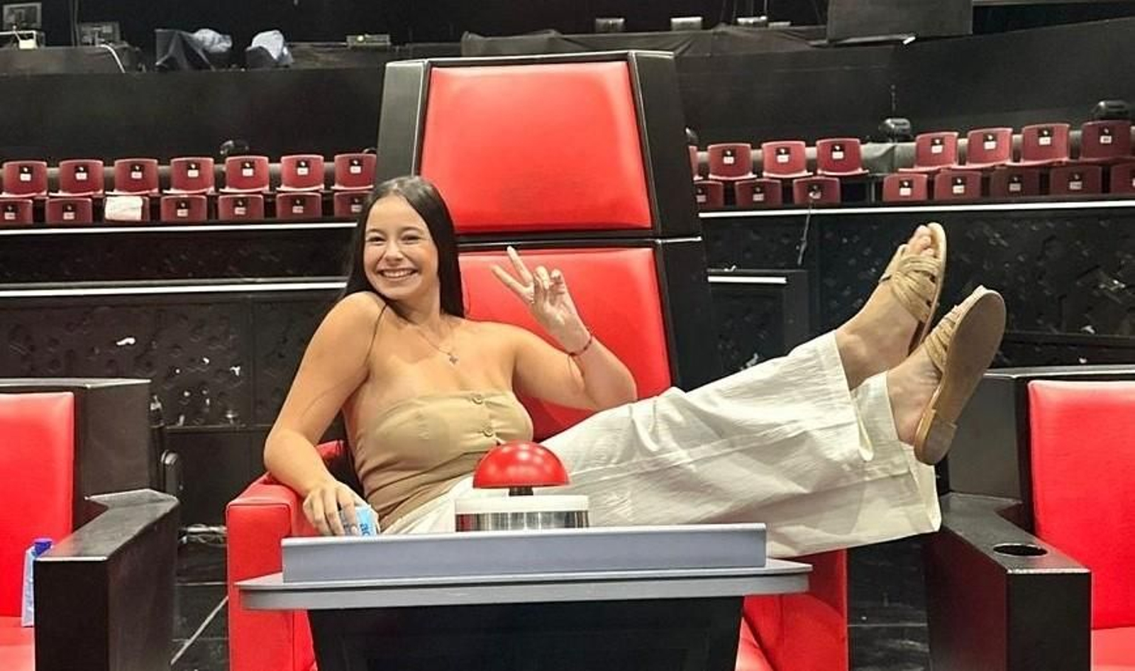 Mar Hernández en el programa ‘La Voz’.