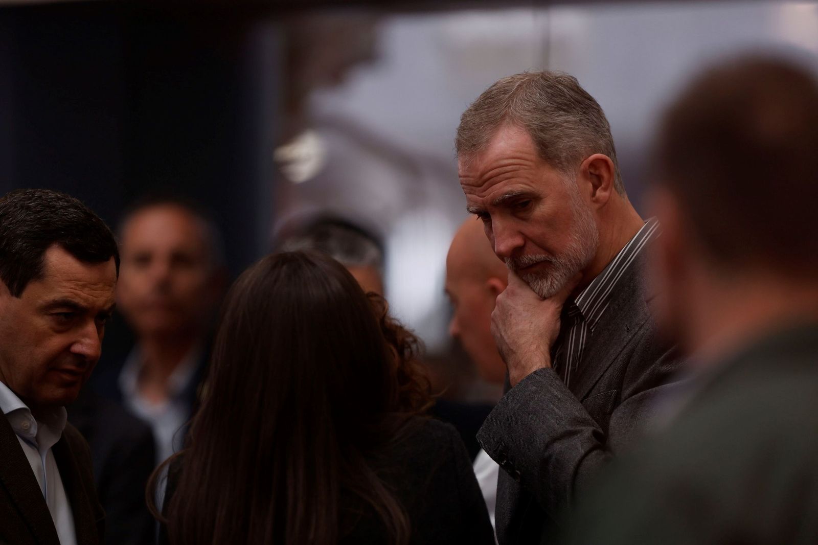 La visita de los Reyes a los heridos del accidente de Adamuz en el Hospital Reina Sofía