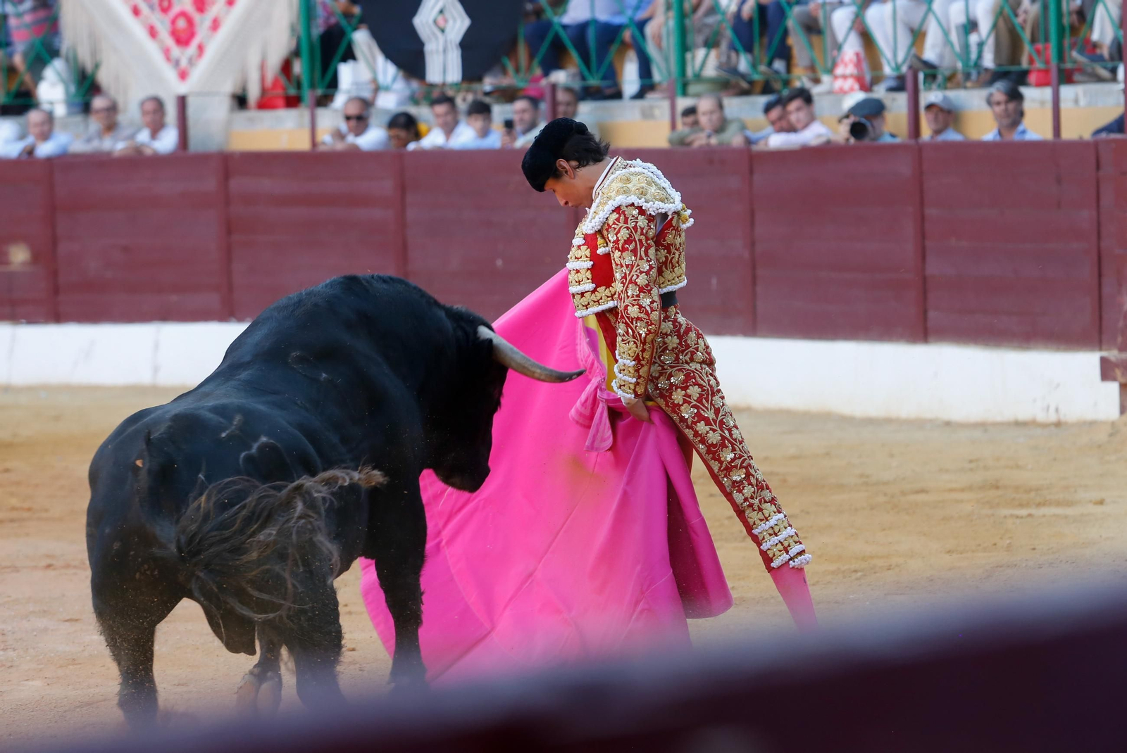 Fotos del mano a mano entre Roca Rey y Pablo Aguado en La Línea
