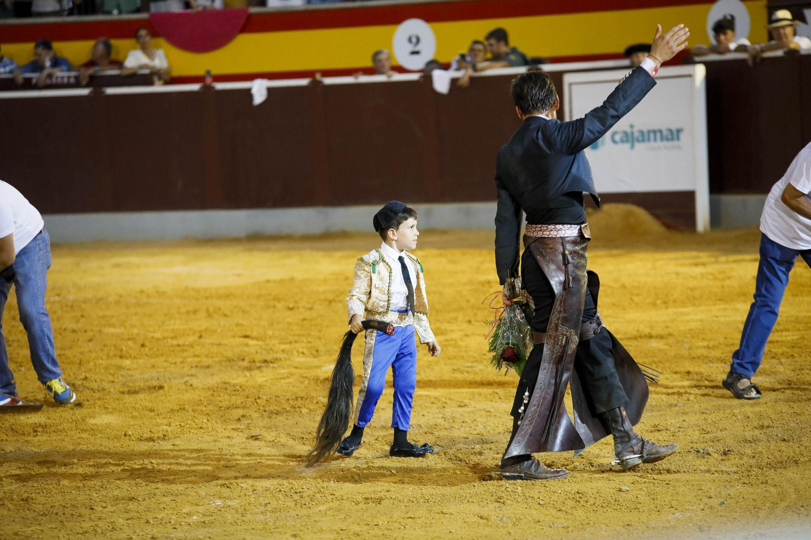 Corrida de toros Berja con un toro indultado, en imágenes
