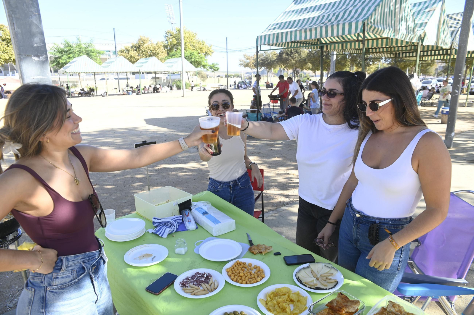 Los peroles se trasladan a El Arenal por San Rafael, en imágenes