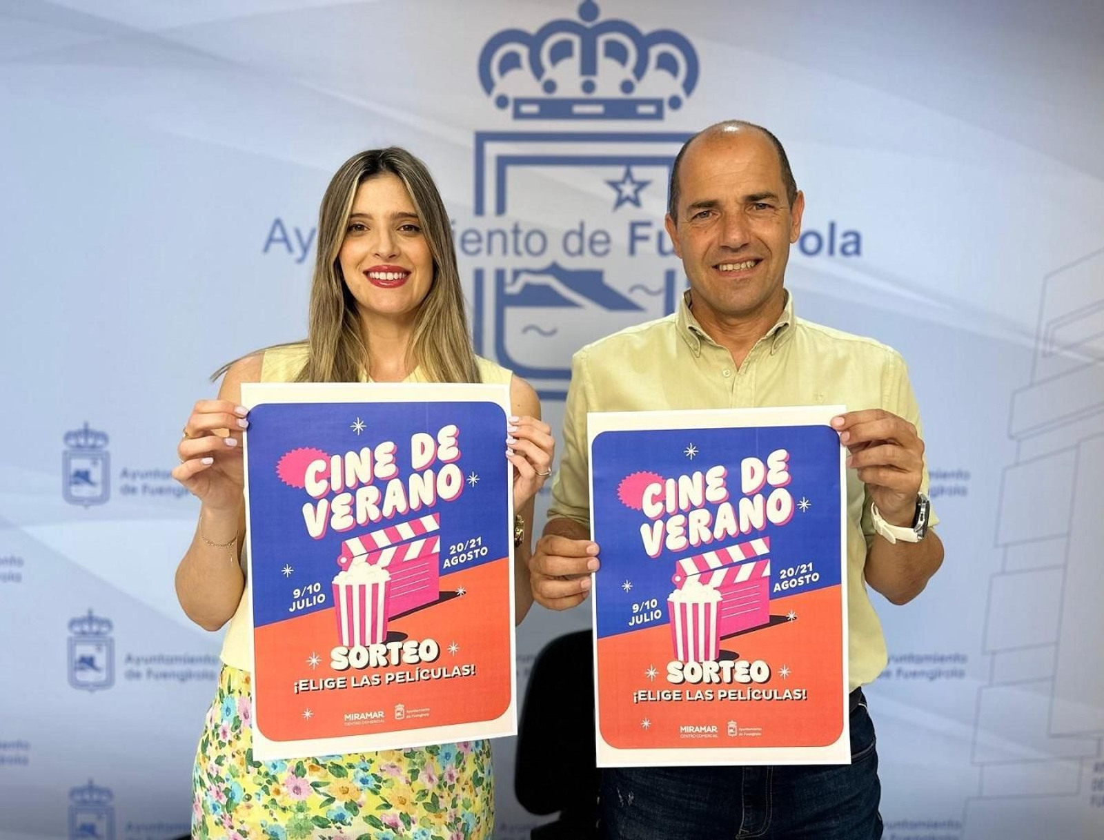 El concejal de Playas, José Sánchez, y la responsable de marketing del Centro Comercial Miramar, Sandra Iglesias. El concejal de Playas, José Sánchez, y la responsable de marketing del Centro Comercial Miramar, Sandra Iglesias.
