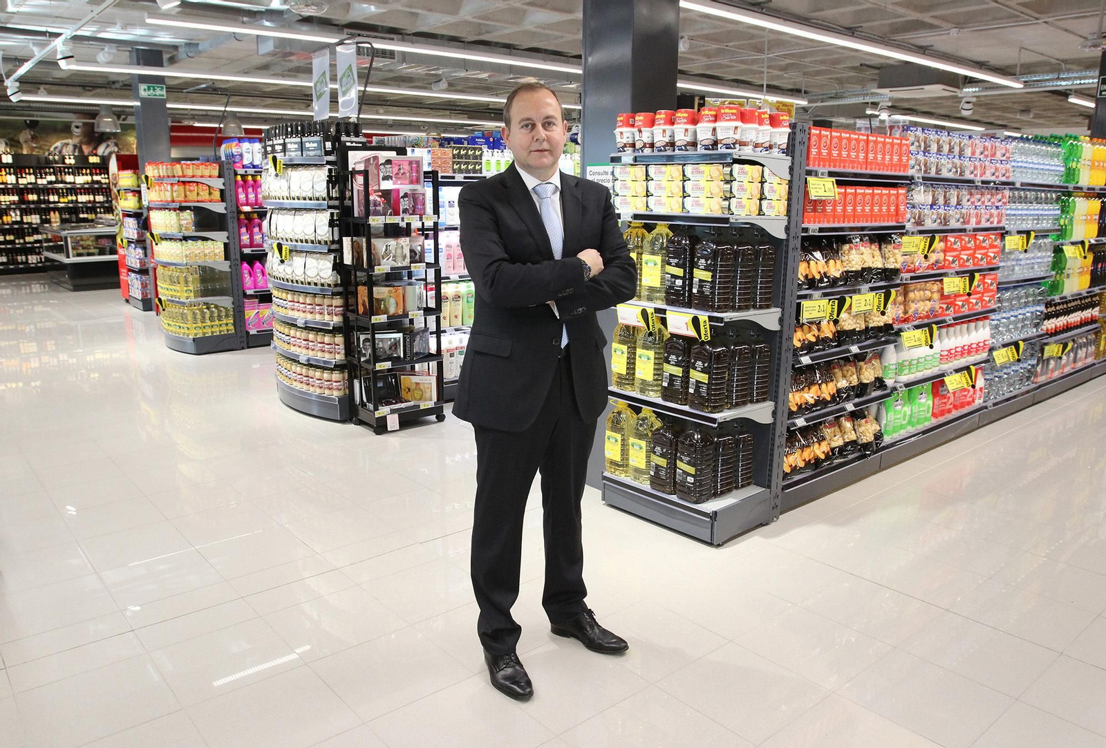 Luis Osuna, presidente de la cooperativa de supermercados Covirán.