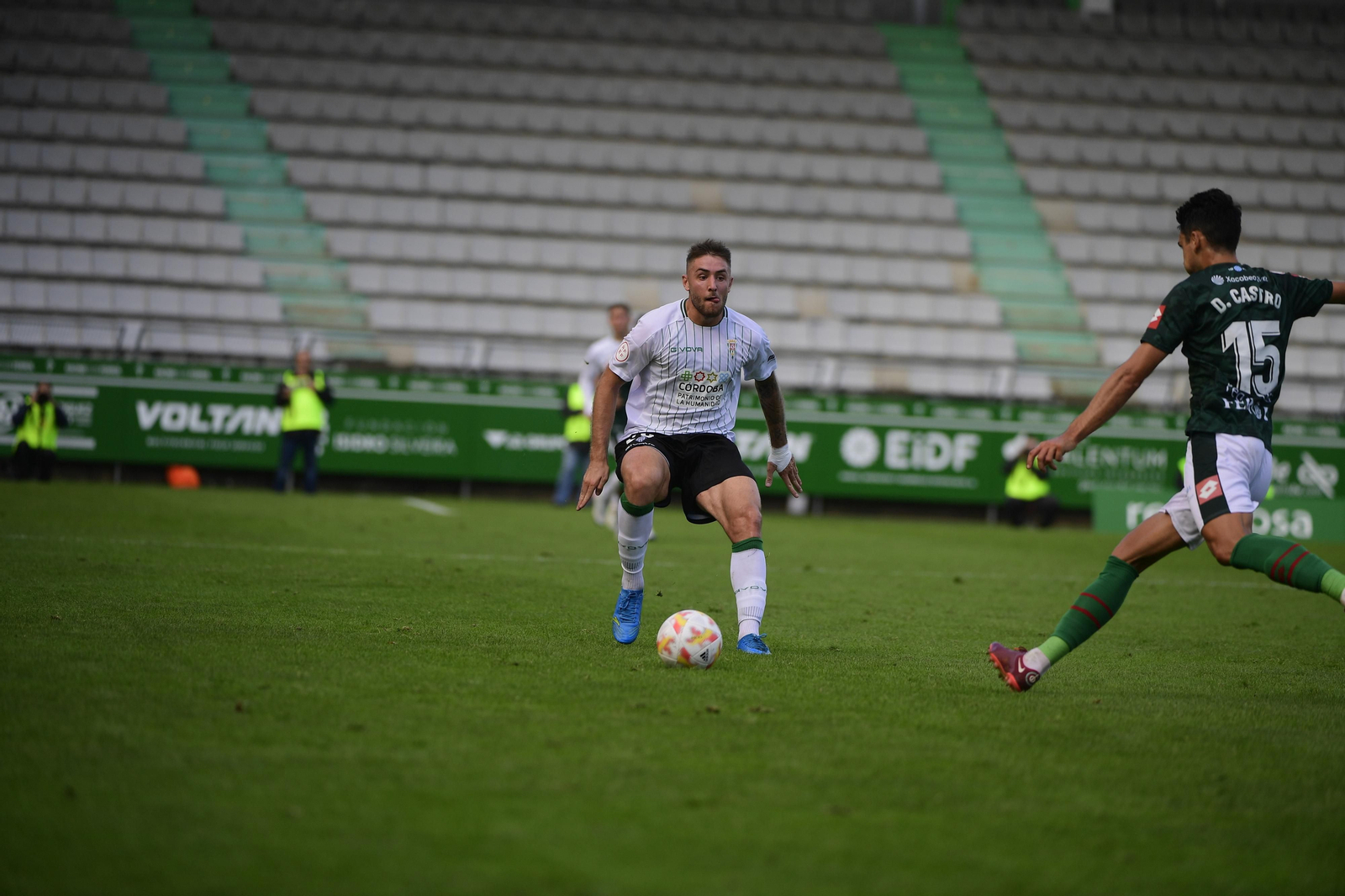 Las imágenes del Racing Ferrol - Córdoba CF en A Malata