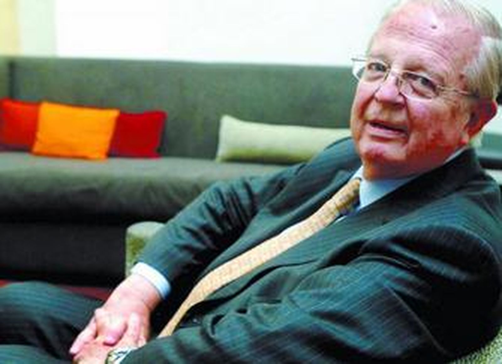 Enrique Loewe Lynch, durante la entrevista en el Hotel AC Santa Paula de Granada.