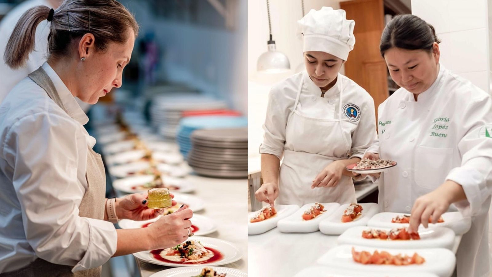 En las cocinas del Restaurante Lopi's