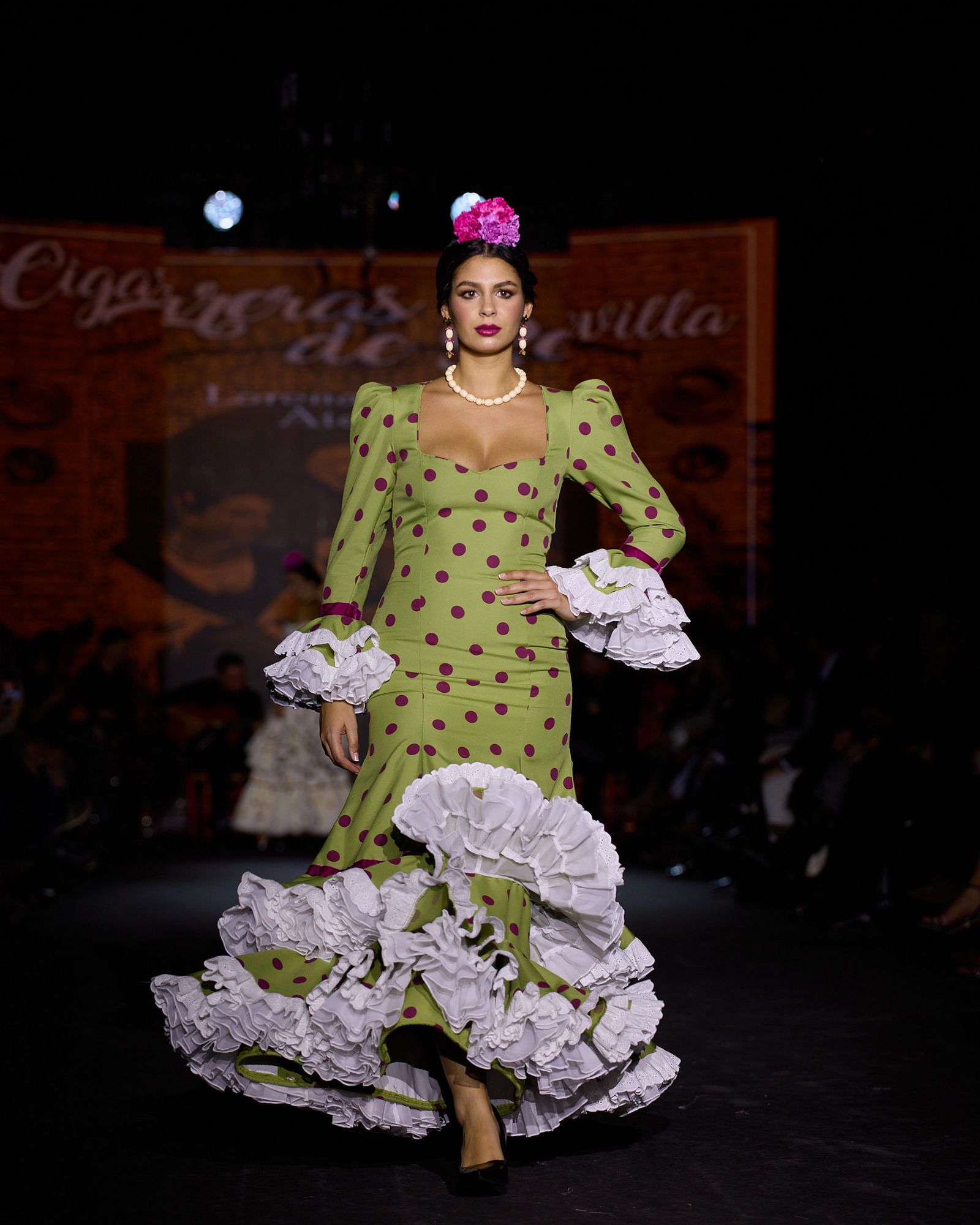 El desfile de Lorena Reyes Atelieren We Love Flamenco 2026, todas las fotos