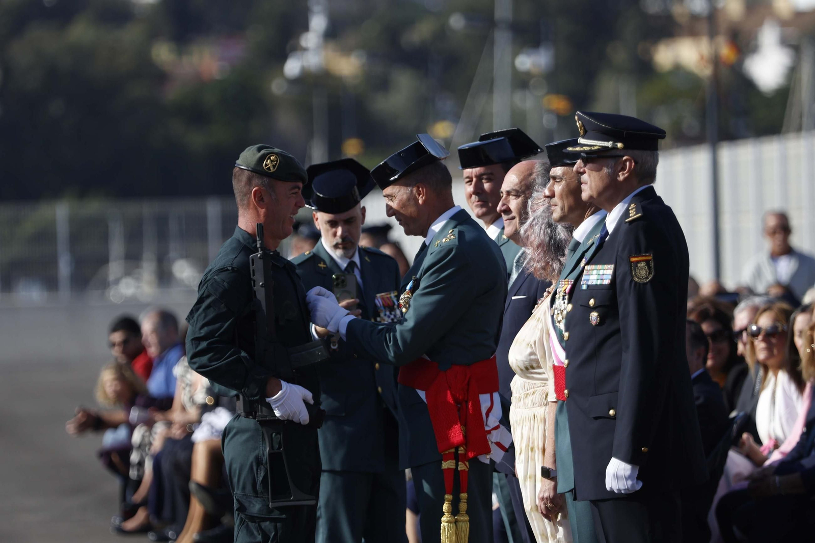 Las fotografías de la inauguración del nuevo muelle de la Guardia Civil en Algeciras