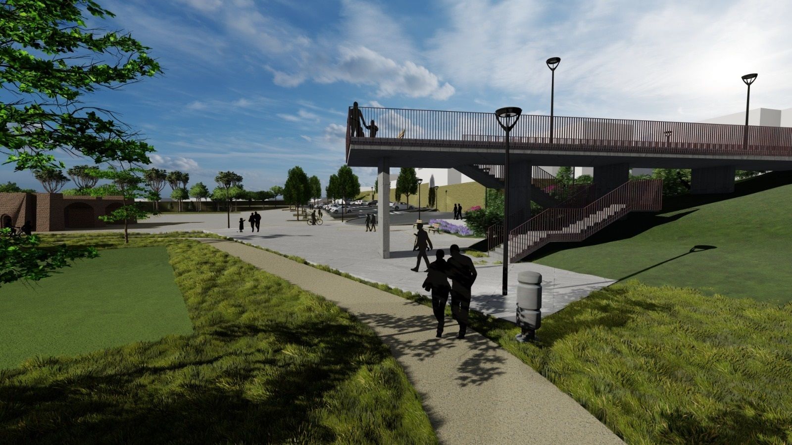 Las imágenes del nuevo parque fluvial de Puente Genil