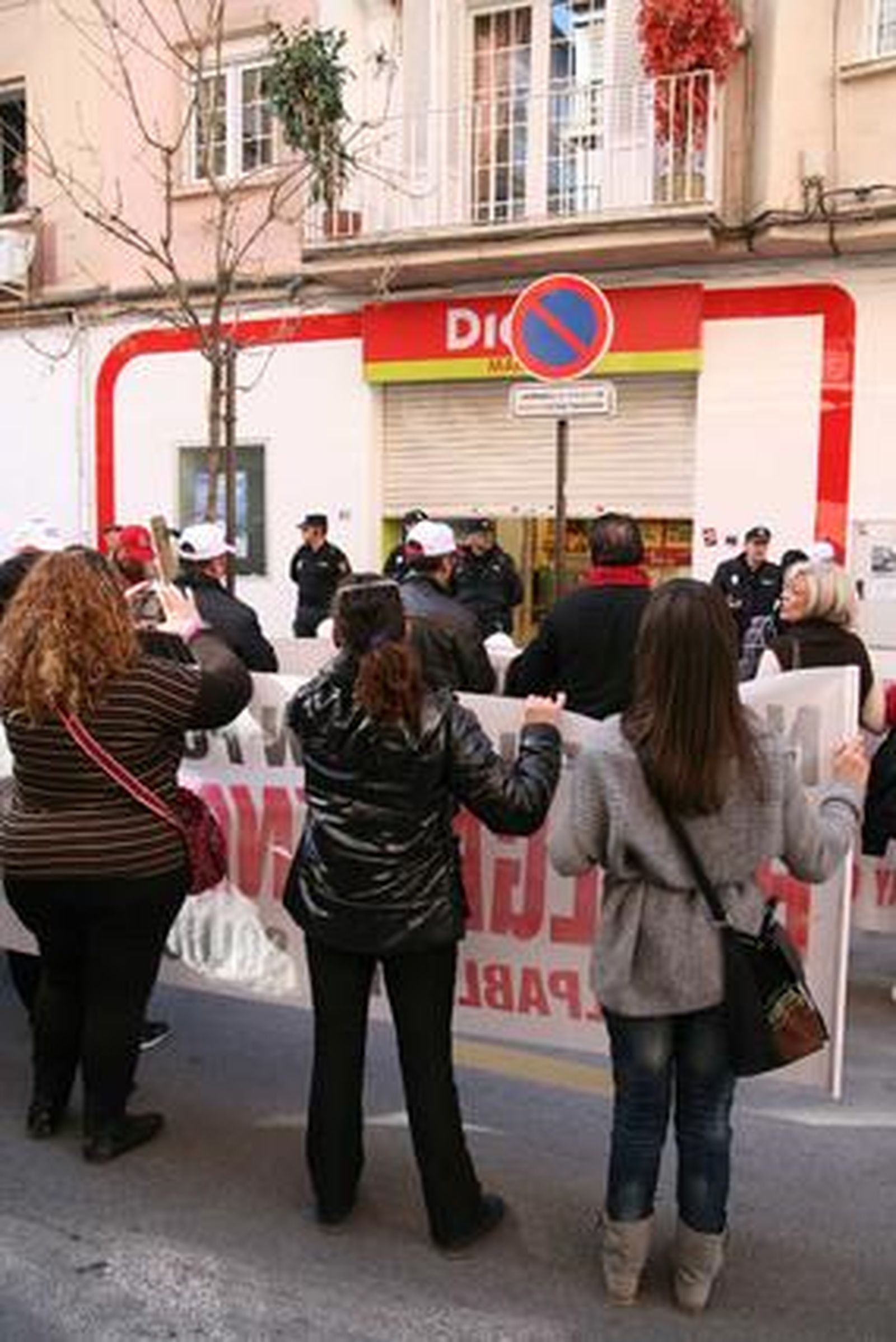 Las imágenes de la huelga general en Granada
