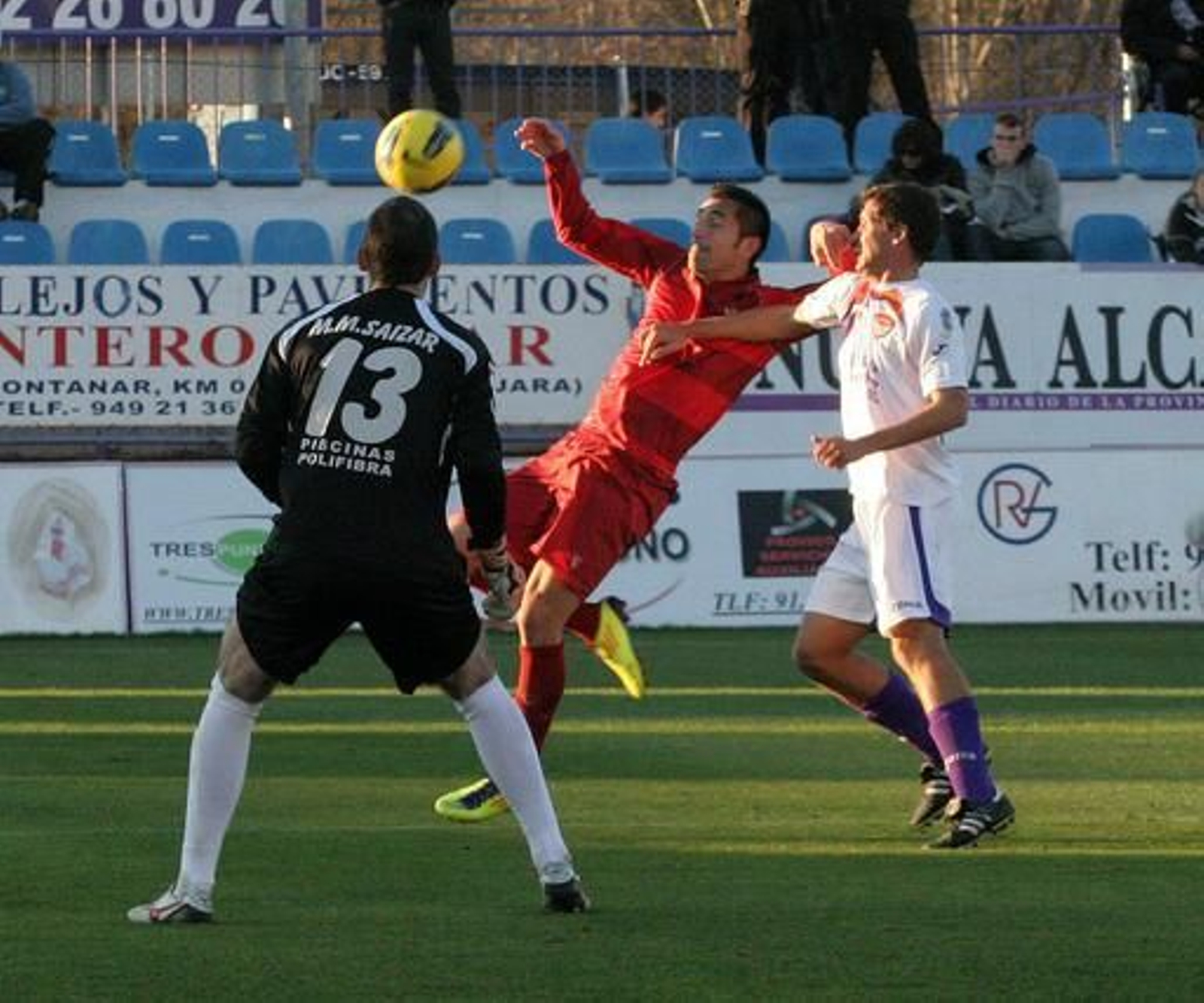 El Córdoba cae estrepitosamente en Guadalajara (3-1). / LOF