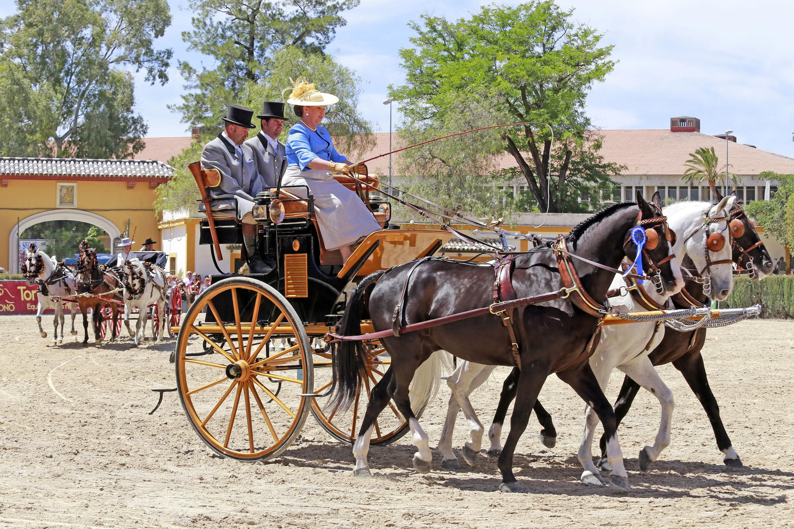 Trofeos de los concursos de Enganches y Morfológicos en la Feria de Jerez